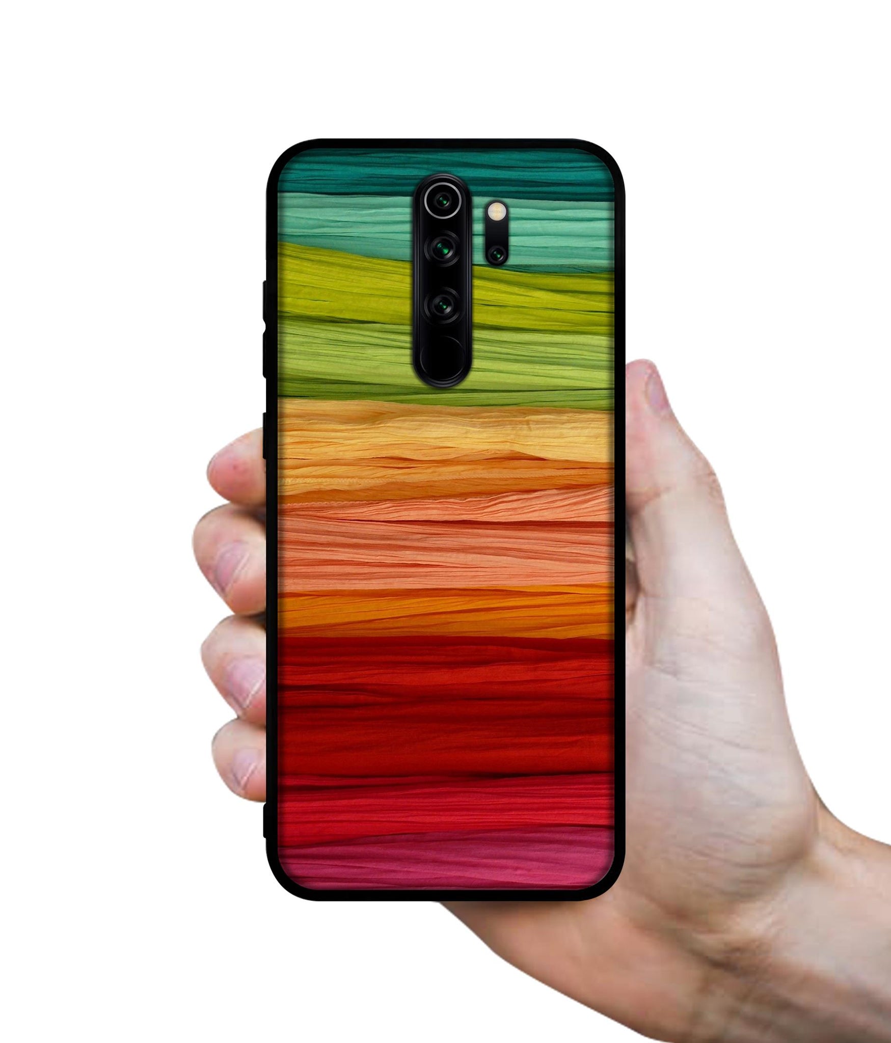 Colorful Thread Designer 2D Printed Back Case Cover for Mi Redmi Note 8 Pro 4G