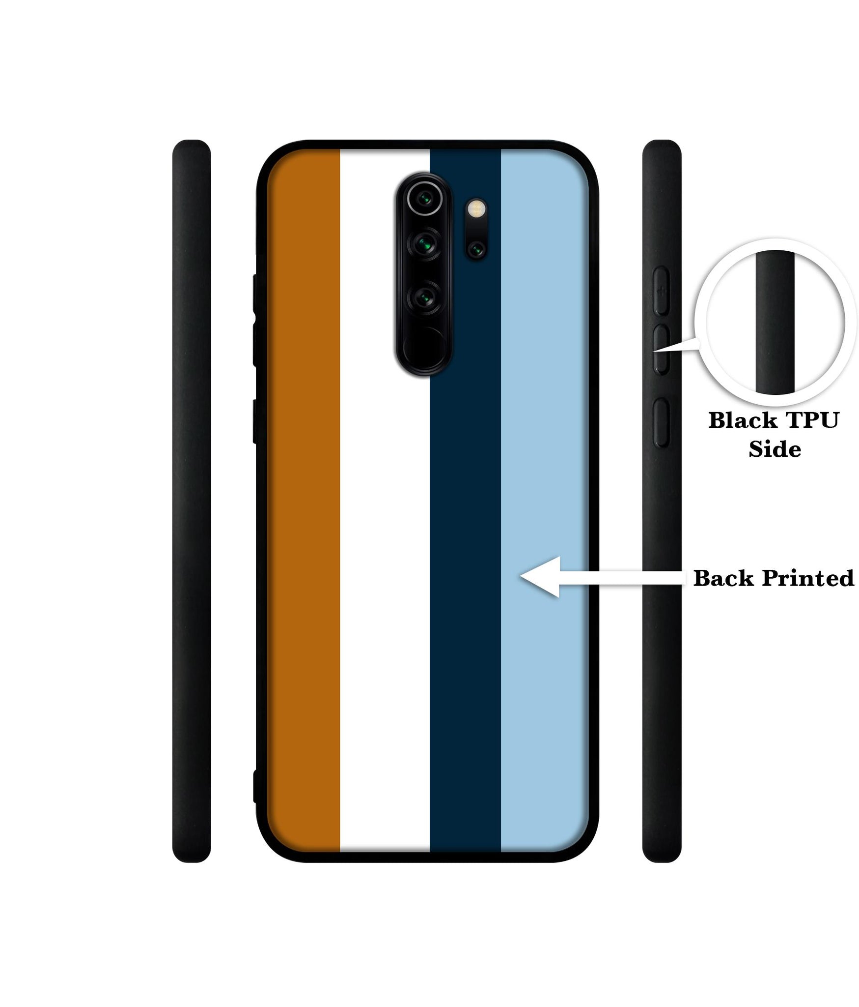 Color Stripes Designer 2D Printed Back Case Cover for Mi Redmi Note 8 Pro 4G