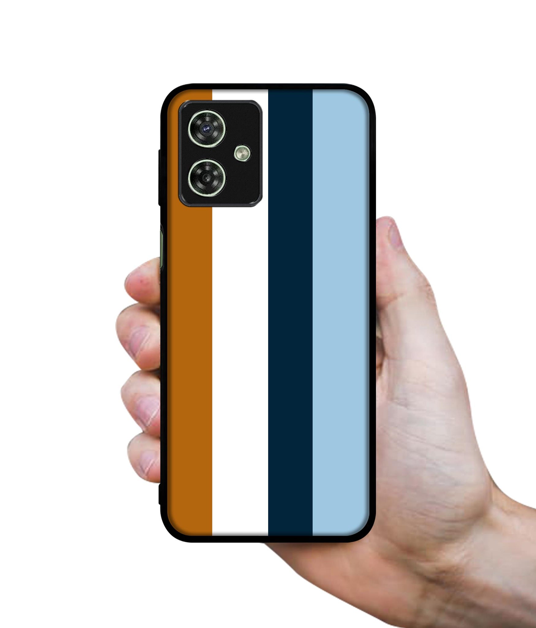 Color Stripes Designer 2D Printed Back Case Cover for Motorola Moto G54 5G / G54 Power 5G / G64 5G