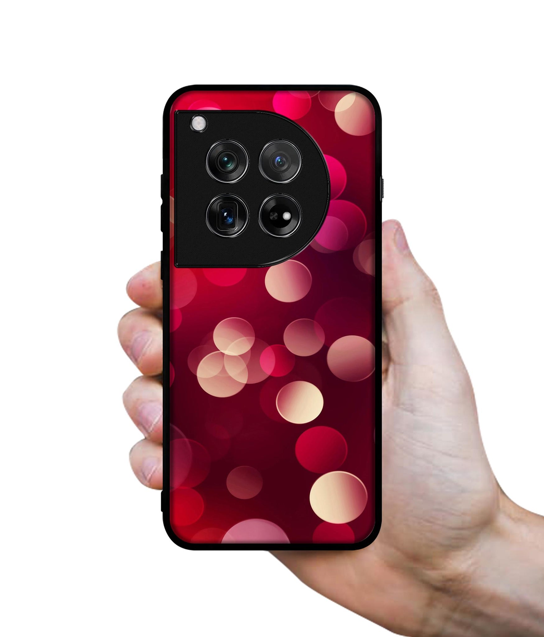 3D Circles Designer 2D Printed Back Case Cover for OnePlus 12 5G