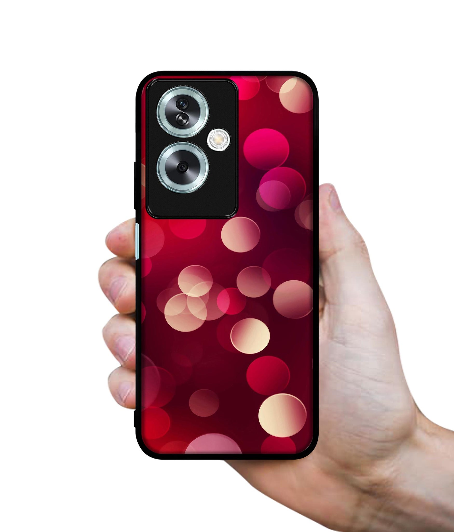 3D Circles Designer 2D Printed Back Case Cover for Oppo A79 5G