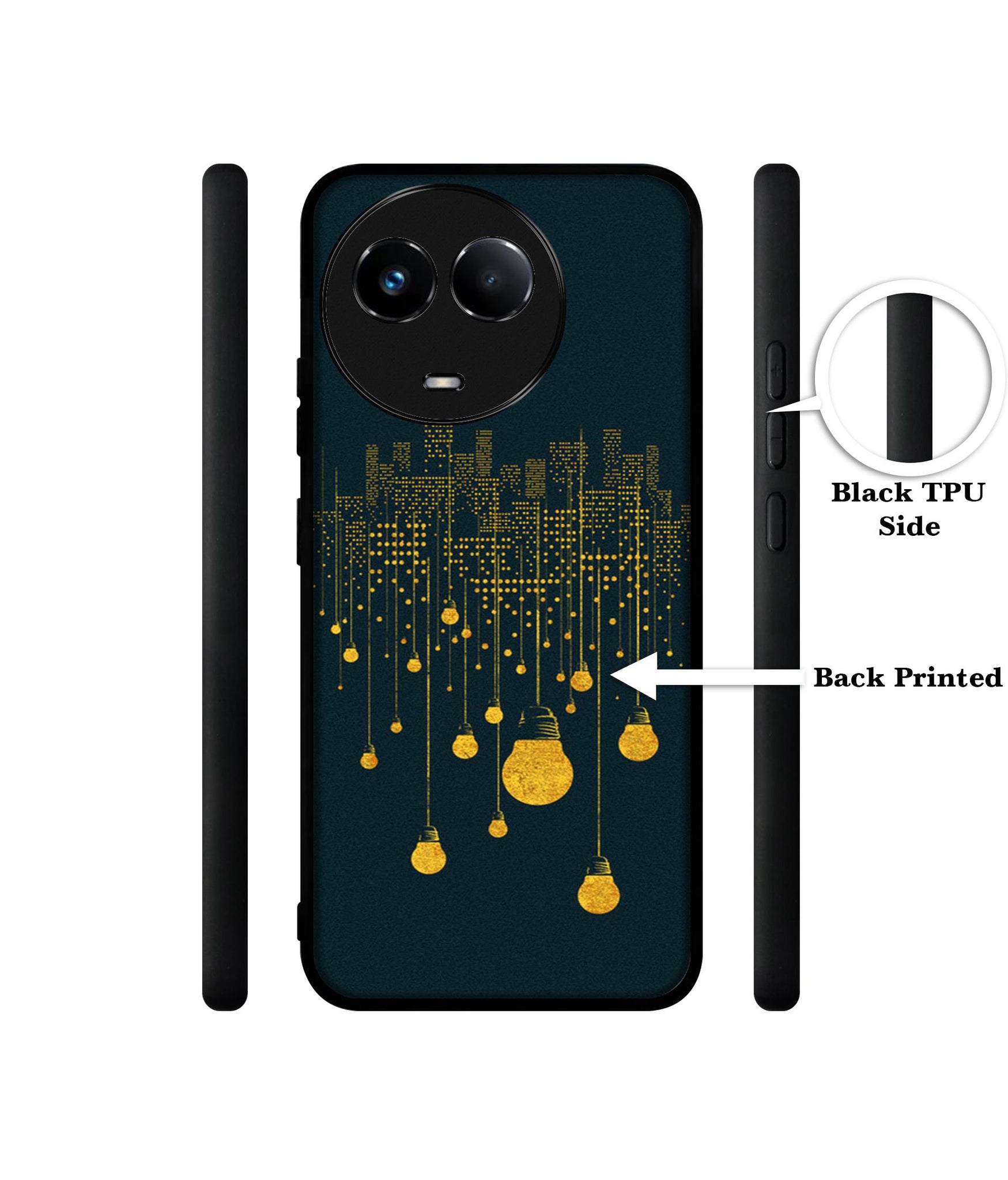 City Light Pattern Designer 2D Printed Back Case Cover for Realme 11 5G / C67 5G / 11X 5G / Narzo 60X 5G