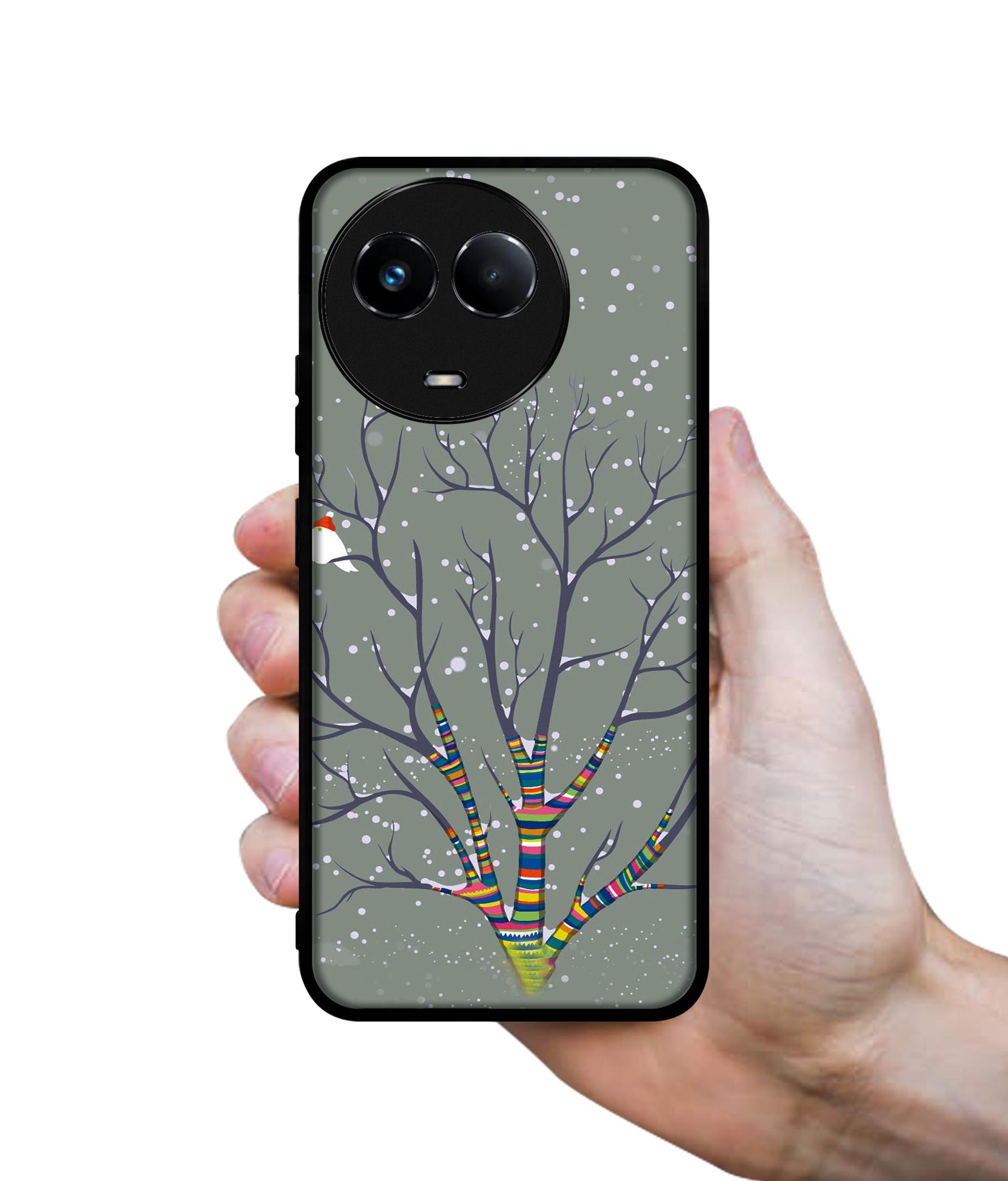 Winter Pattern Print Designer 2D Printed Back Case Cover for Realme 11 5G / C67 5G / 11X 5G / Narzo 60X 5G