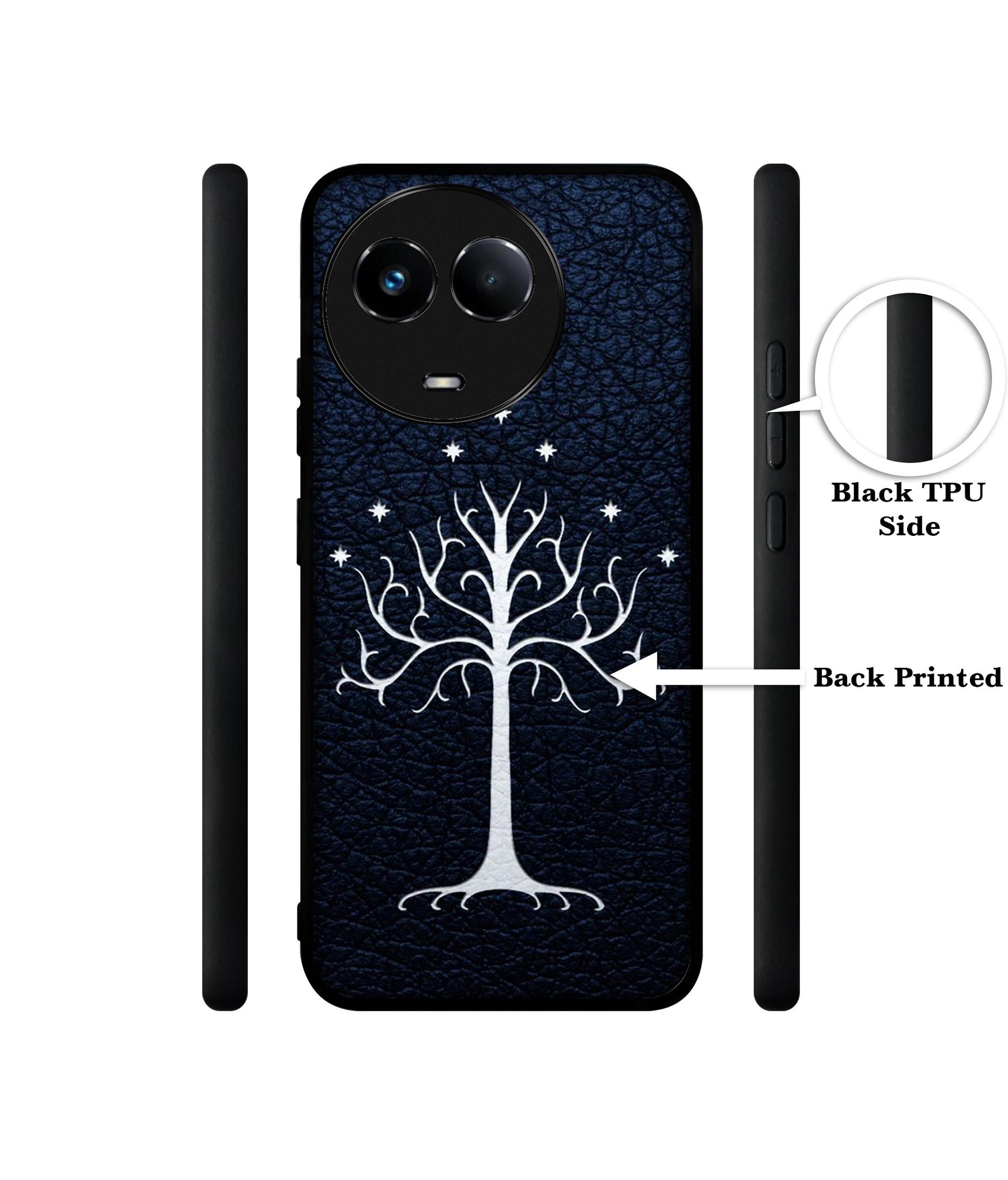 Magic Tree Pattern Designer 2D Printed Back Case Cover for Realme 11 5G / C67 5G / 11X 5G / Narzo 60X 5G
