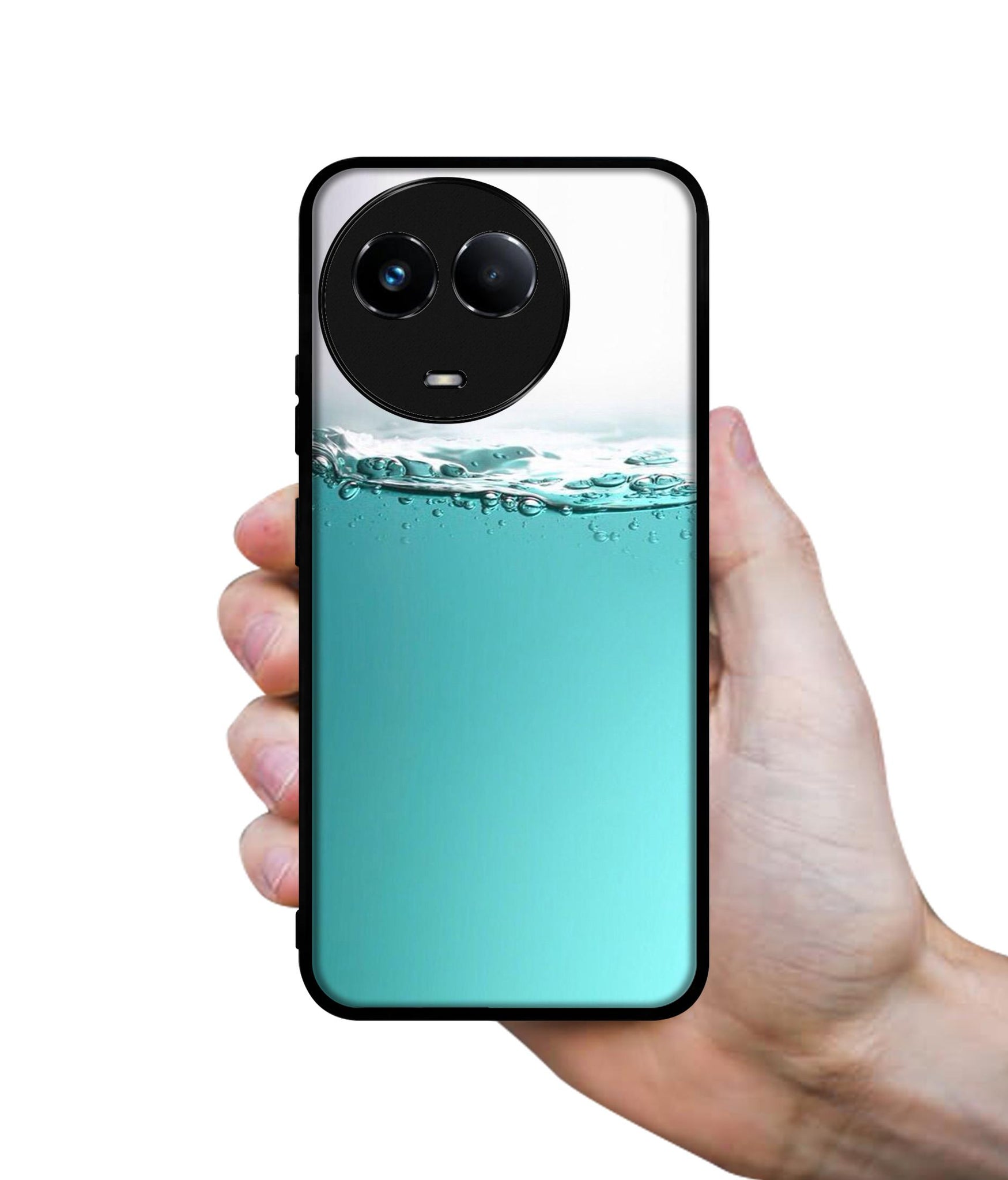 Half Fill Designer 2D Printed Back Case Cover for Realme 11 5G / C67 5G / 11X 5G / Narzo 60X 5G