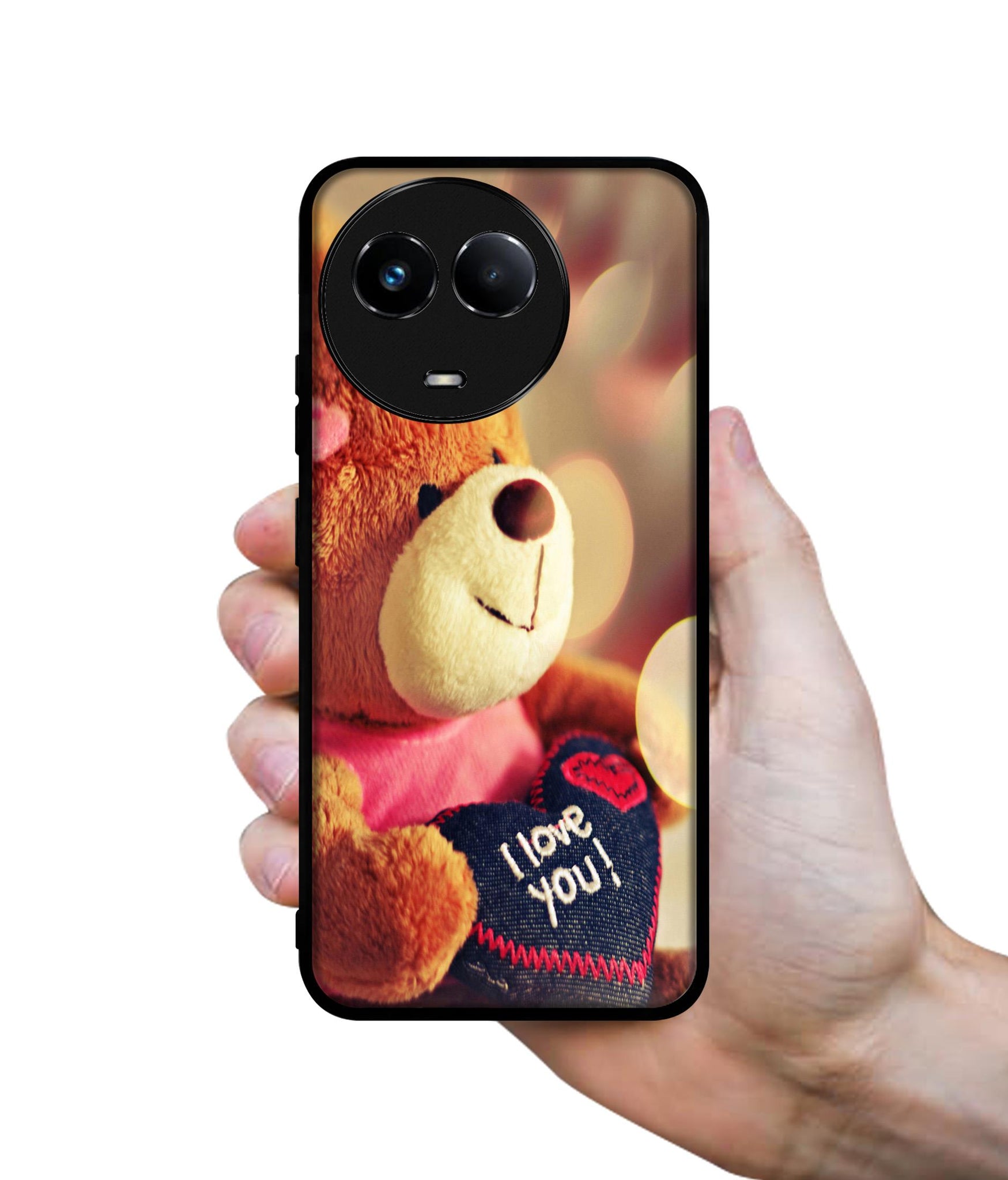 Teddy Bear Designer 2D Printed Back Case Cover for Realme 11 5G / C67 5G / 11X 5G / Narzo 60X 5G