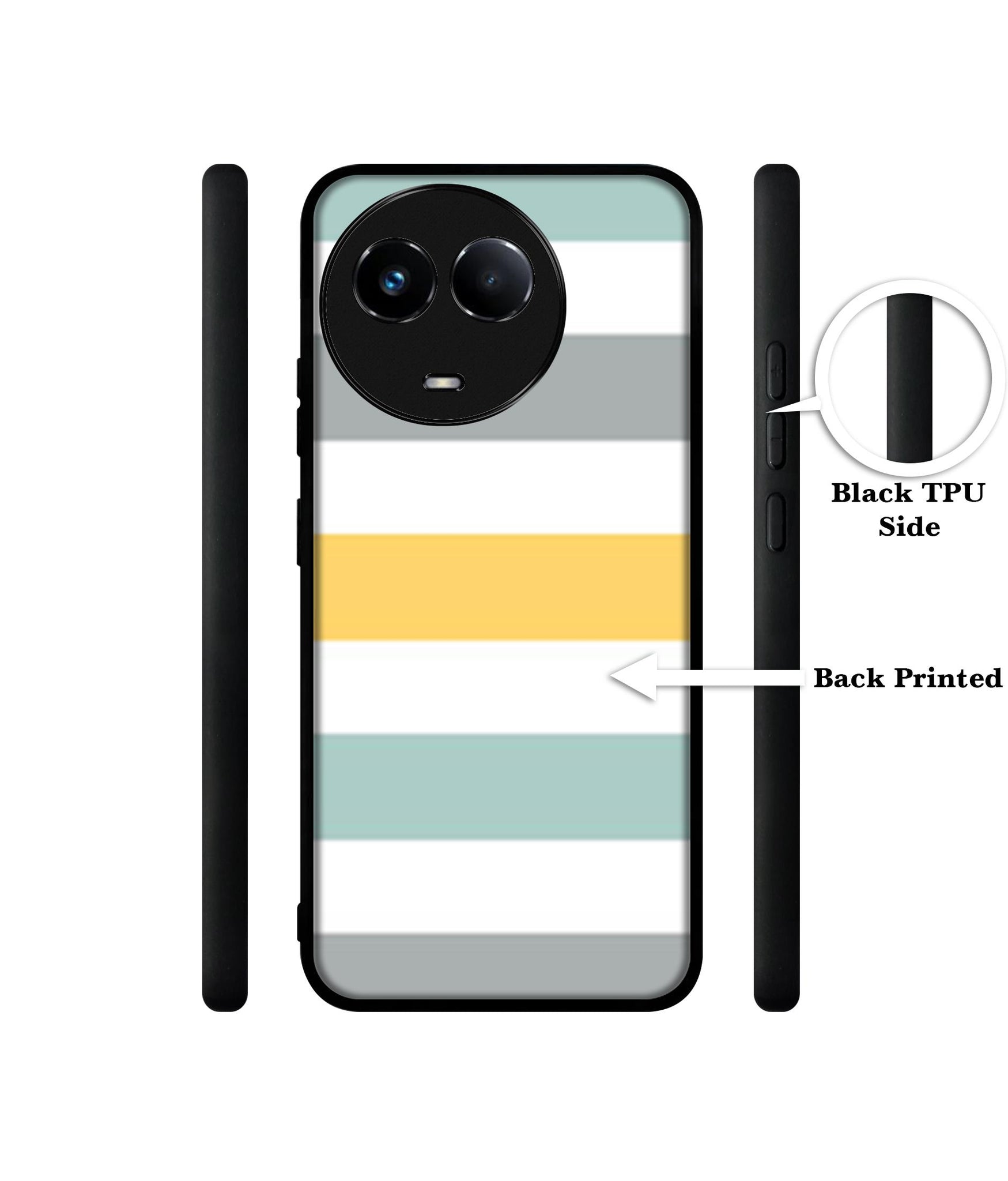 Line Texture Designer 2D Printed Back Case Cover for Realme 11 5G / C67 5G / 11X 5G / Narzo 60X 5G