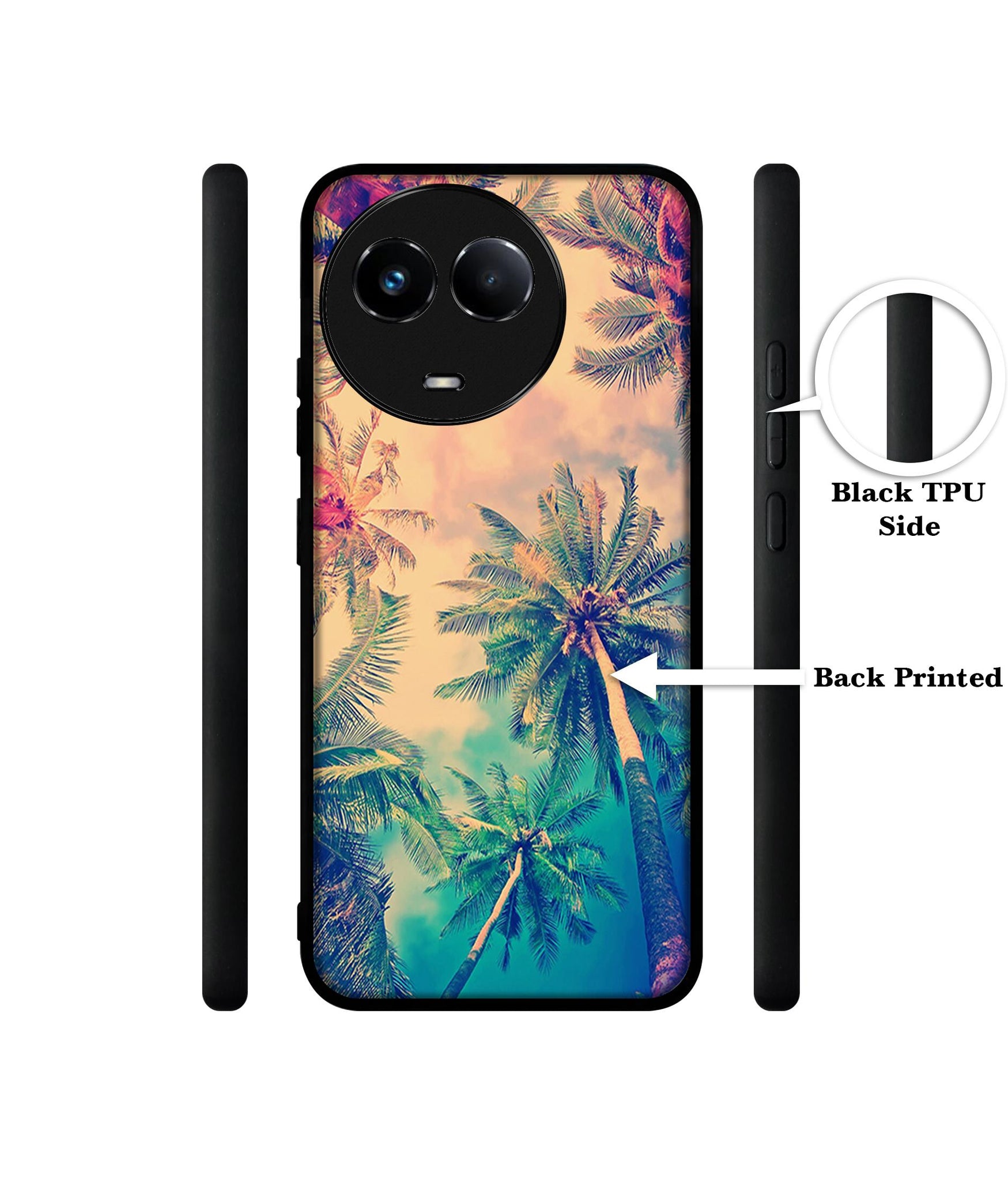 Trees Designer 2D Printed Back Case Cover for Realme 11 5G / C67 5G / 11X 5G / Narzo 60X 5G