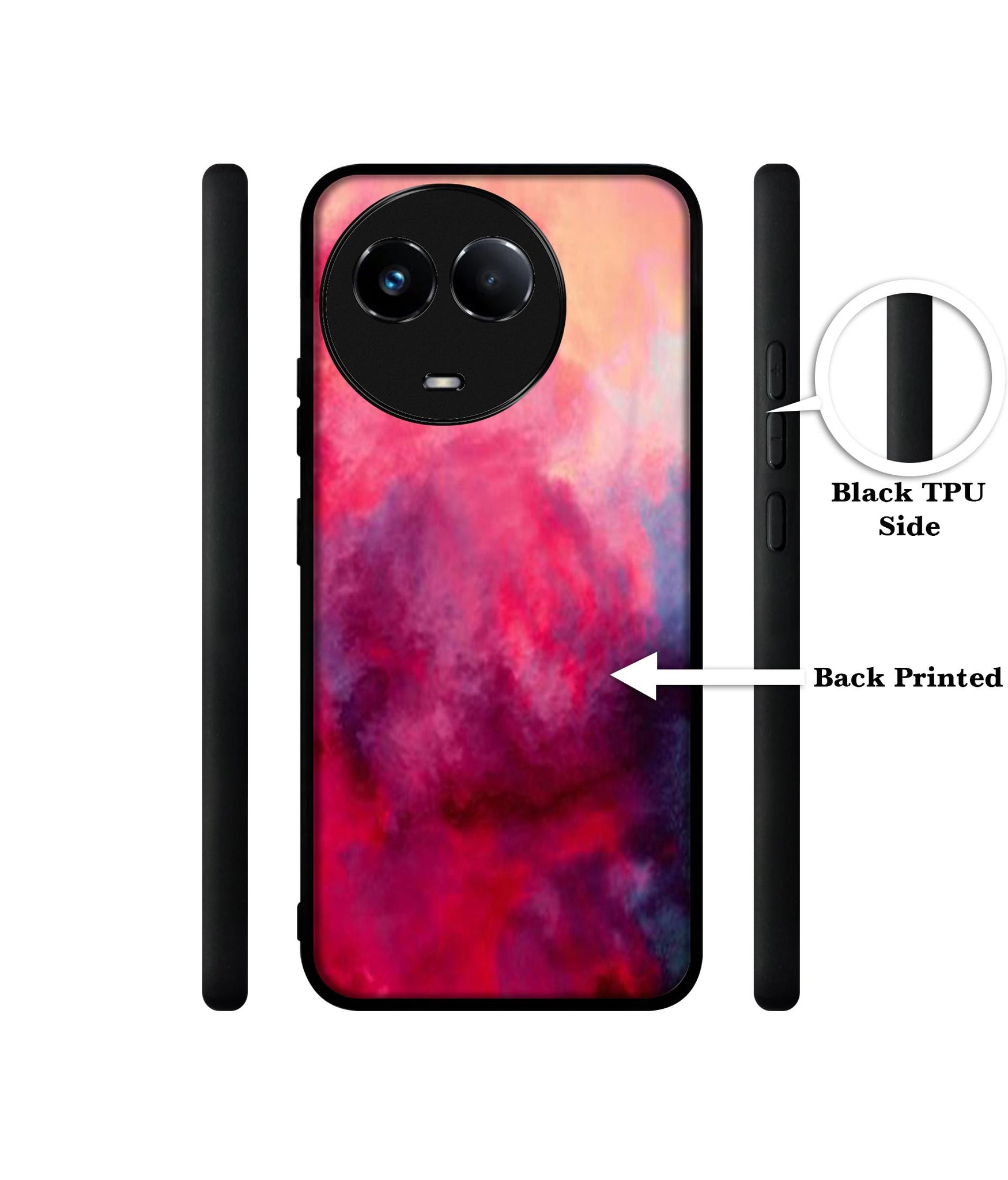 Holi Color Designer 2D Printed Back Case Cover for Realme 11 5G / C67 5G / 11X 5G / Narzo 60X 5G