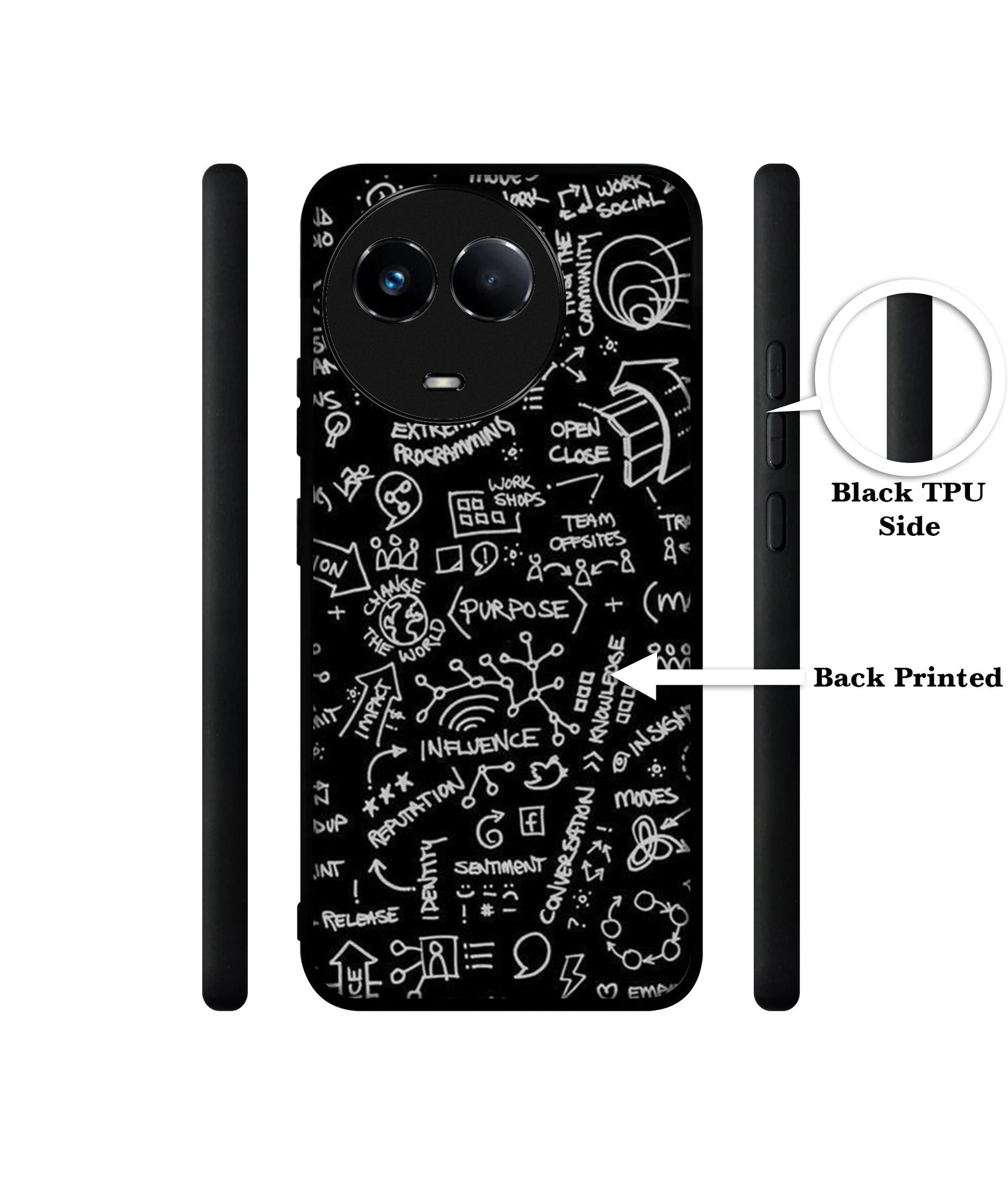 Formulas Designer 2D Printed Back Case Cover for Realme 11 5G / C67 5G / 11X 5G / Narzo 60X 5G