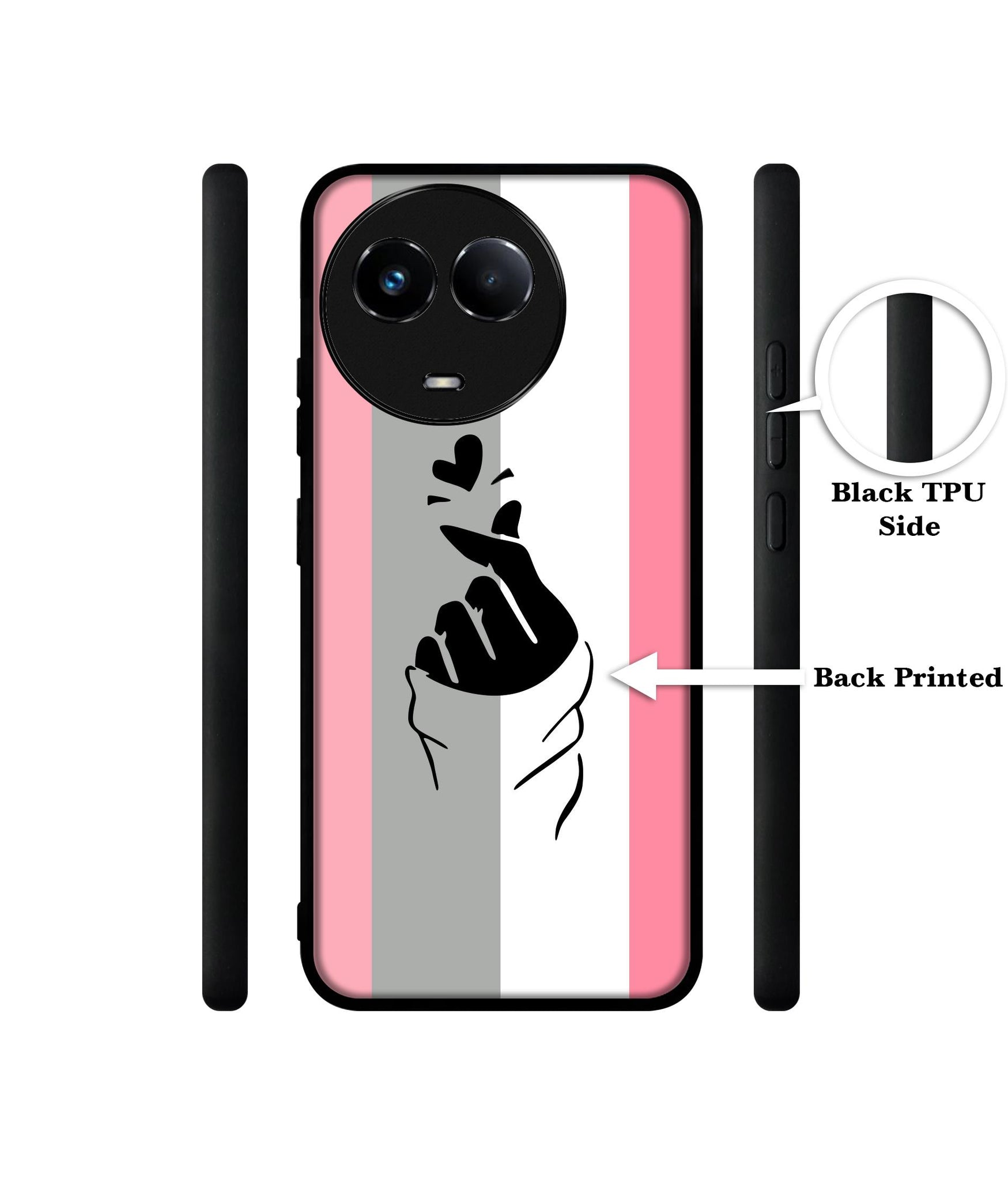 Cute Mini Love Designer 2D Printed Back Case Cover for Realme 11 5G / C67 5G / 11X 5G / Narzo 60X 5G