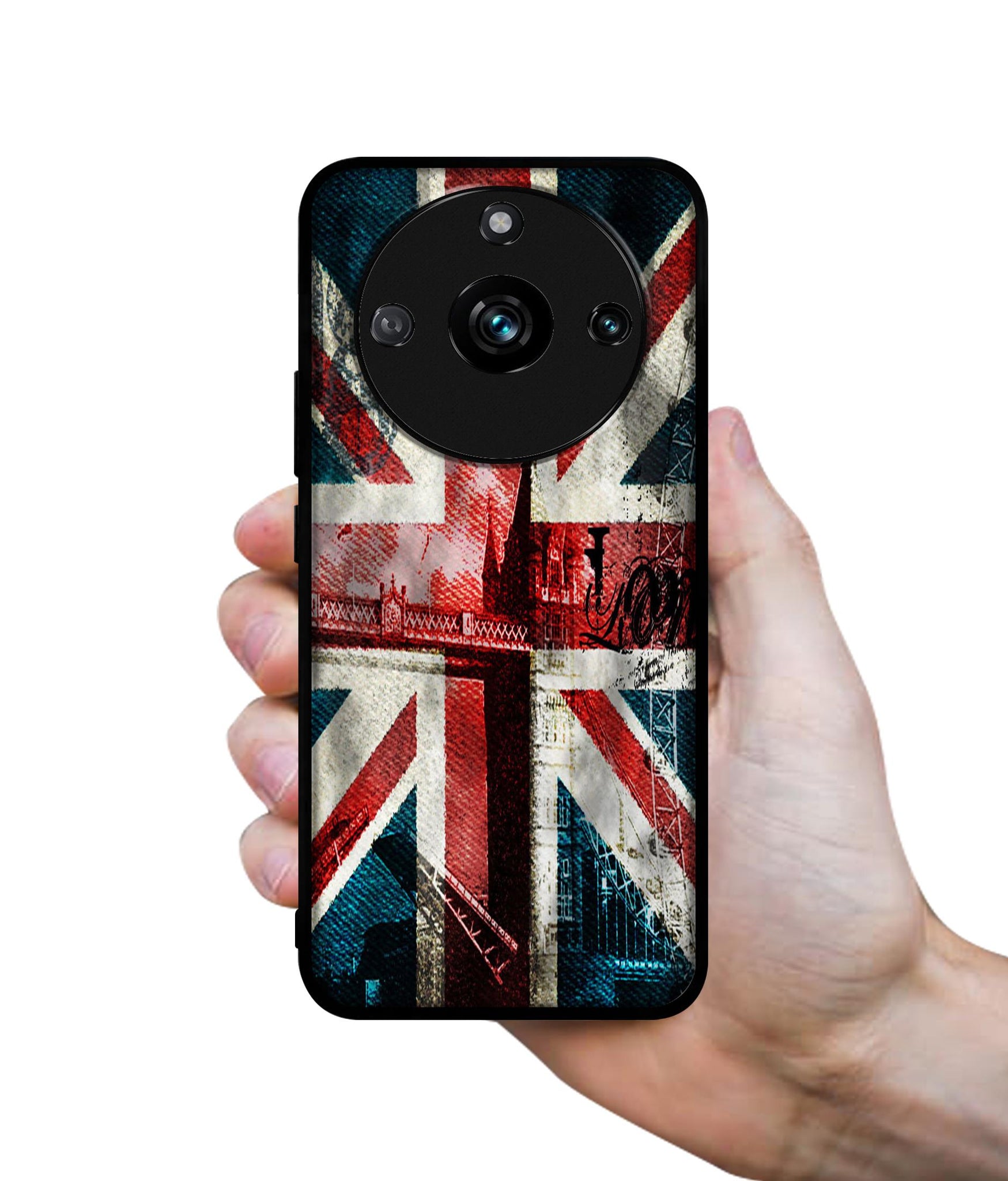 London Flag wallpaper Designer 2D Printed Back Case Cover for Realme 11 Pro 5G / 11 Pro Plus 5G / Narzo 60 Pro 5G