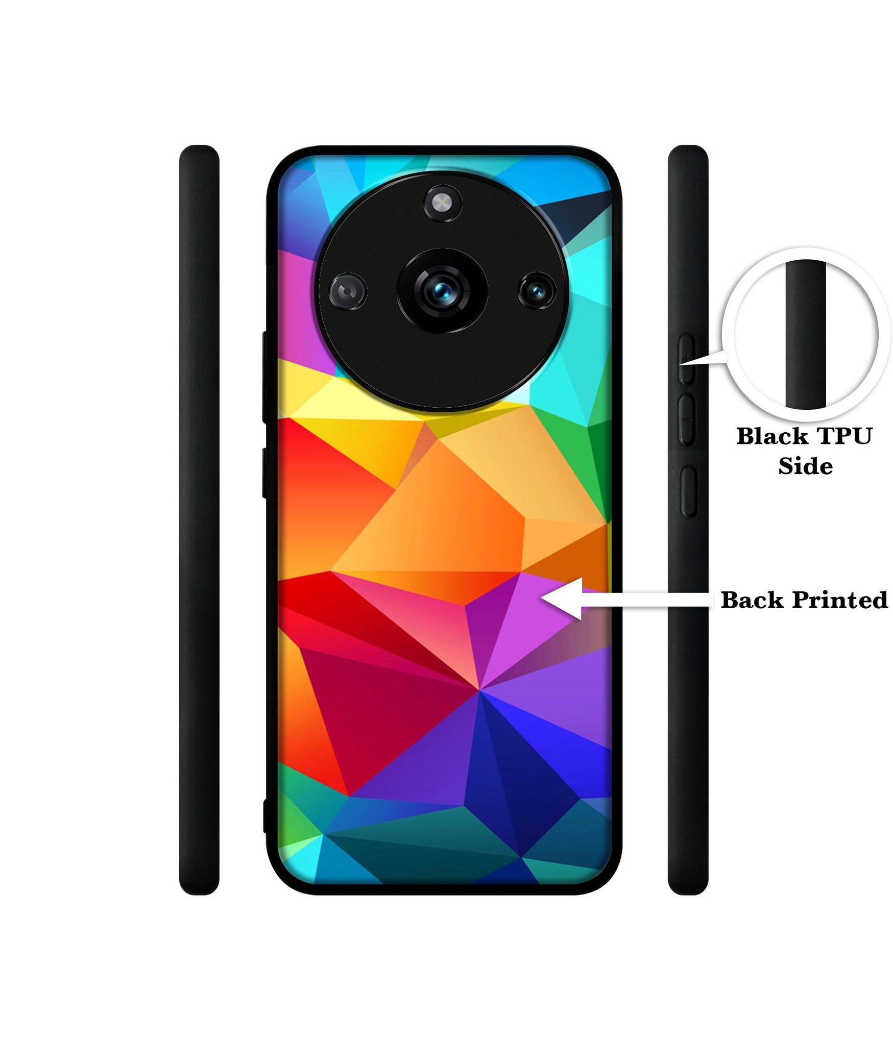 Colorful Pattern Designer 2D Printed Back Case Cover for Realme 11 Pro 5G / 11 Pro Plus 5G / Narzo 60 Pro 5G