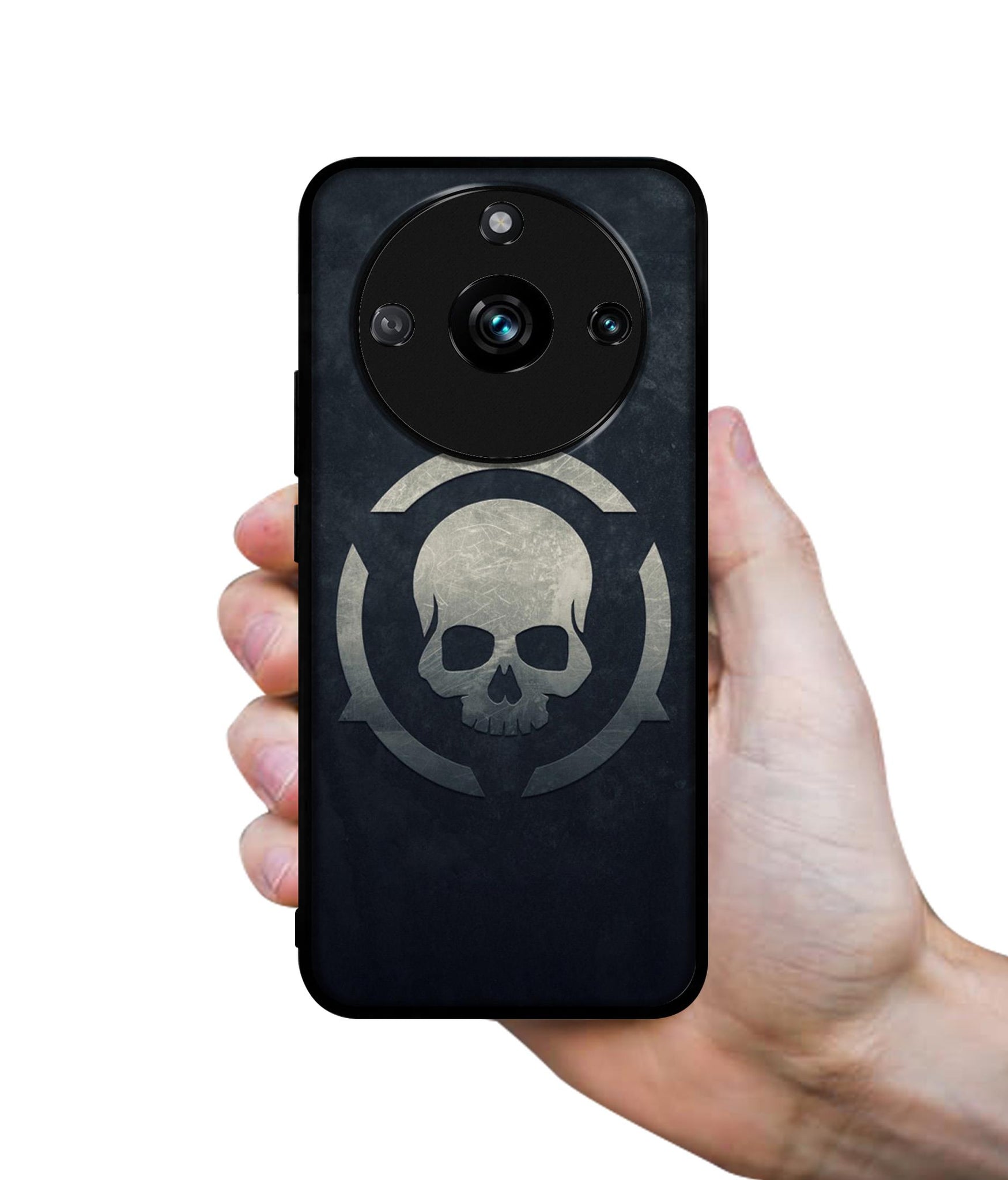 Skull Pattern Print Designer 2D Printed Back Case Cover for Realme 11 Pro 5G / 11 Pro Plus 5G / Narzo 60 Pro 5G