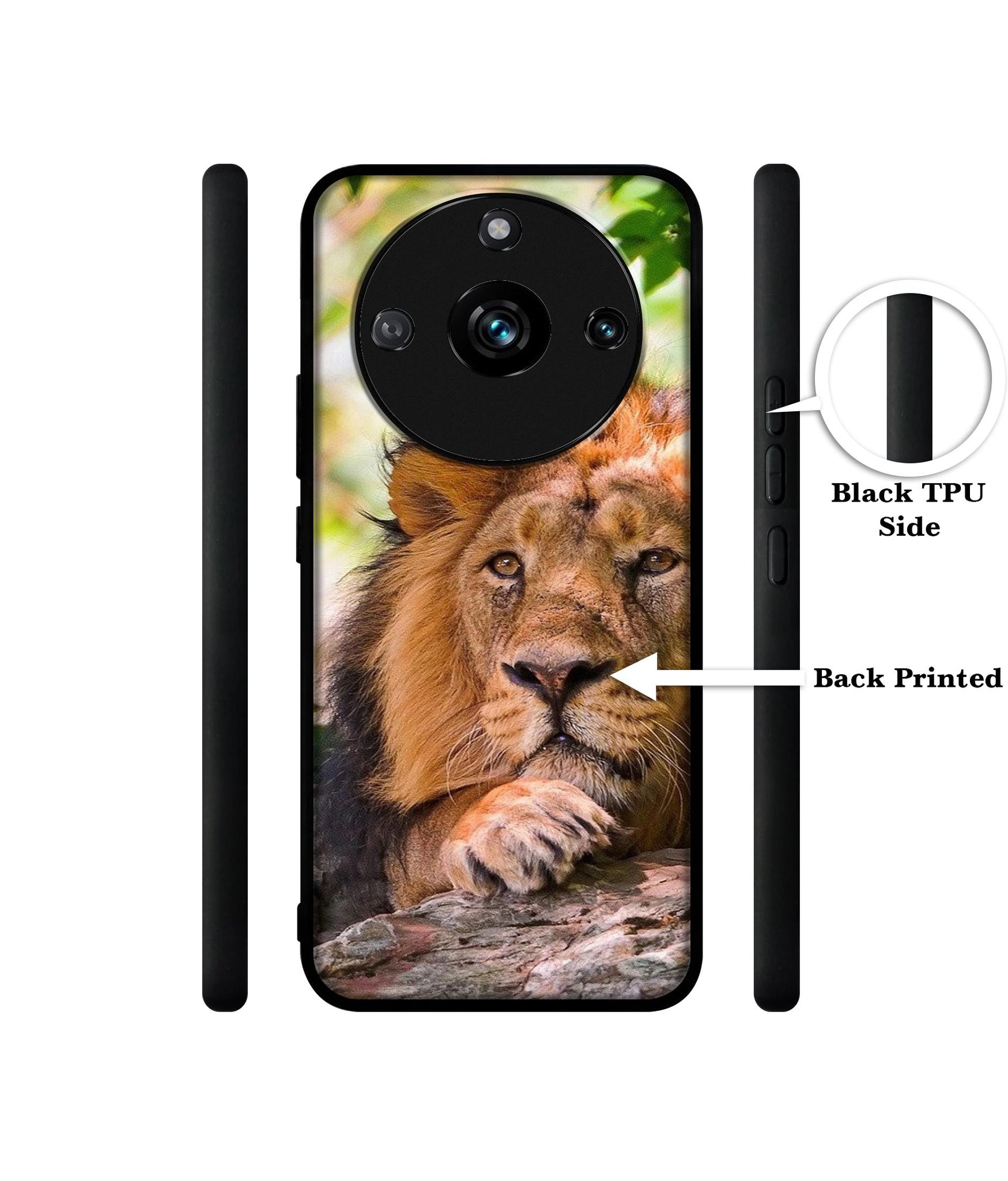 Tiger Pattern Print Designer 2D Printed Back Case Cover for Realme 11 Pro 5G / 11 Pro Plus 5G / Narzo 60 Pro 5G