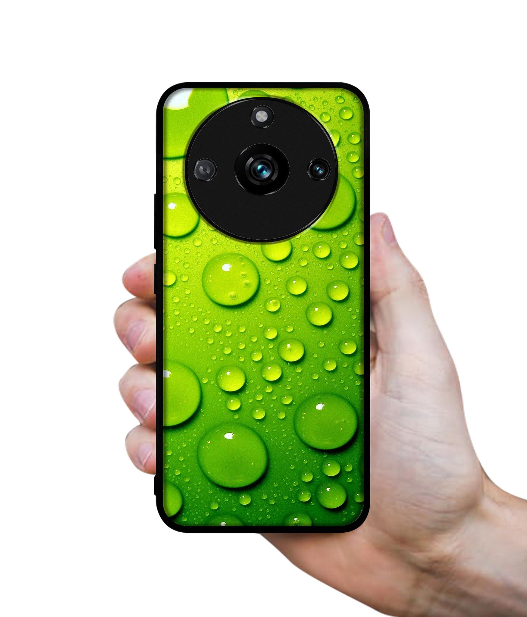 Green Bubbles Designer 2D Printed Back Case Cover for Realme 11 Pro 5G / 11 Pro Plus 5G / Narzo 60 Pro 5G