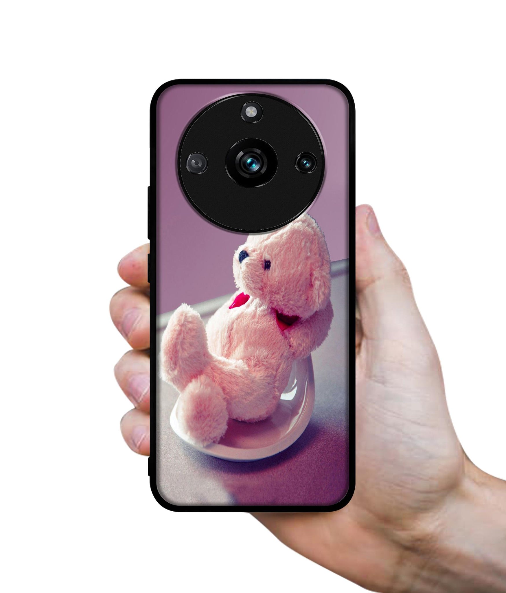 Cute Teddy Bear Designer 2D Printed Back Case Cover for Realme 11 Pro 5G / 11 Pro Plus 5G / Narzo 60 Pro 5G