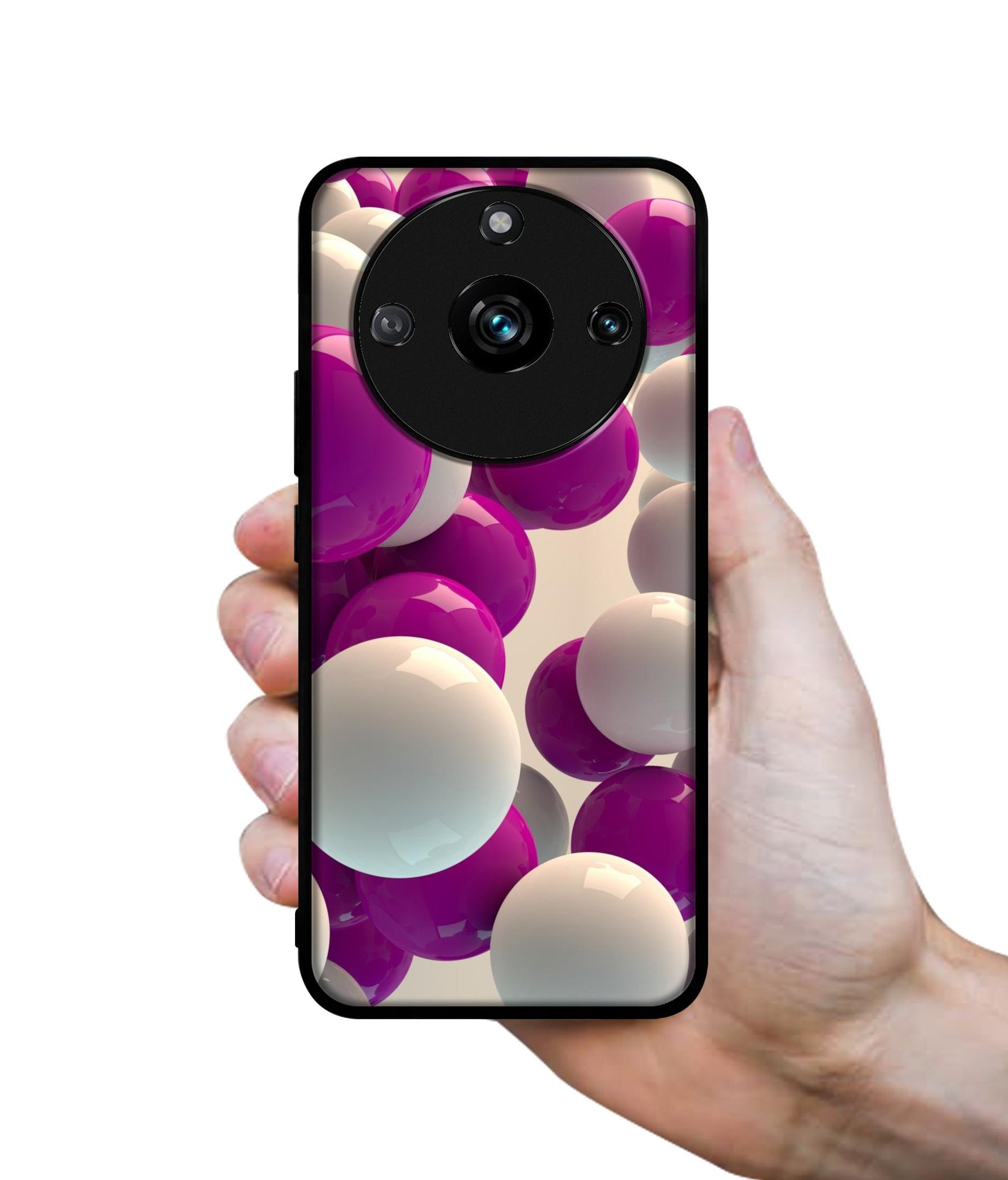 3D Balloons Designer 2D Printed Back Case Cover for Realme 11 Pro 5G / 11 Pro Plus 5G / Narzo 60 Pro 5G