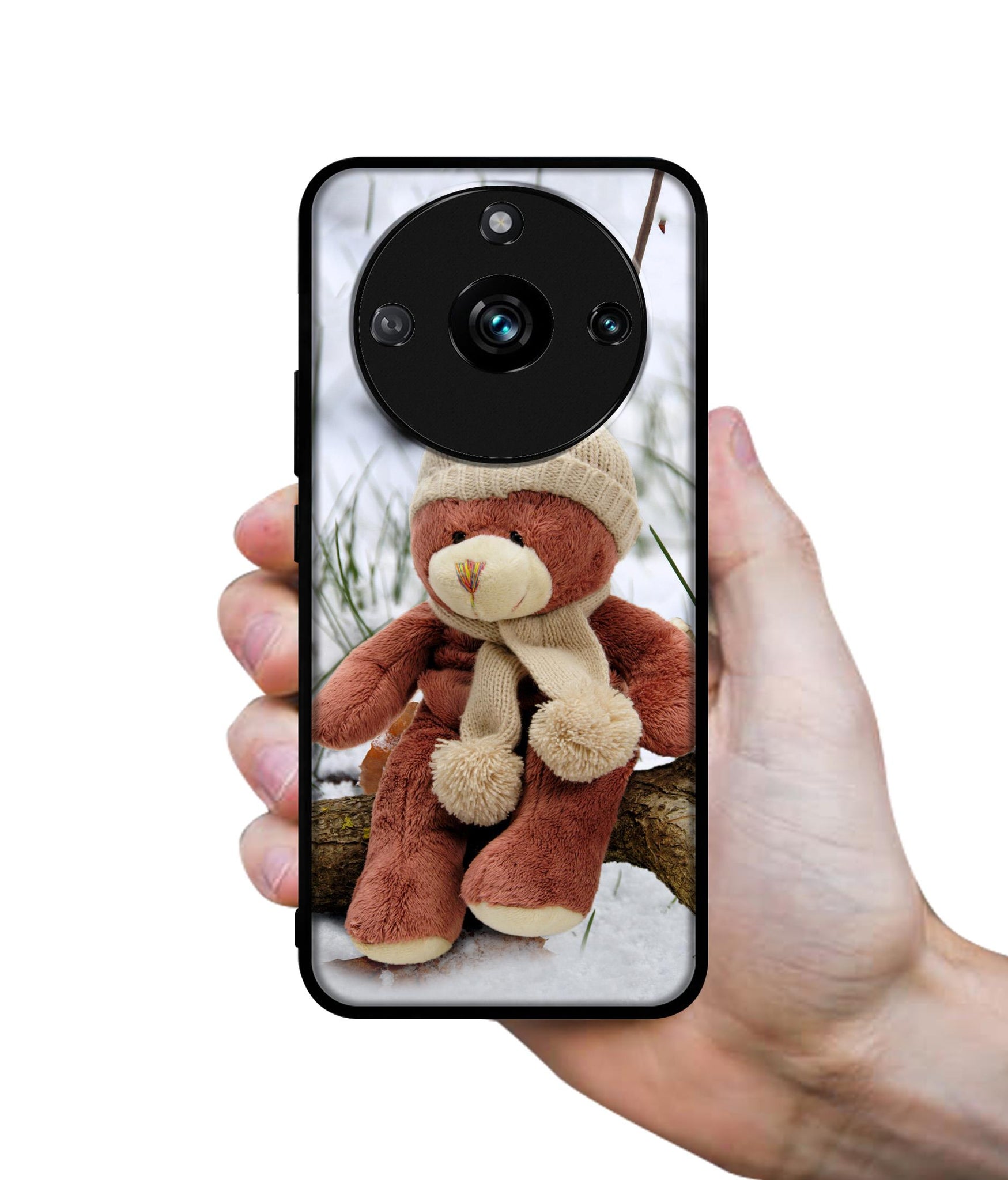 Woolen Bear Designer 2D Printed Back Case Cover for Realme 11 Pro 5G / 11 Pro Plus 5G / Narzo 60 Pro 5G