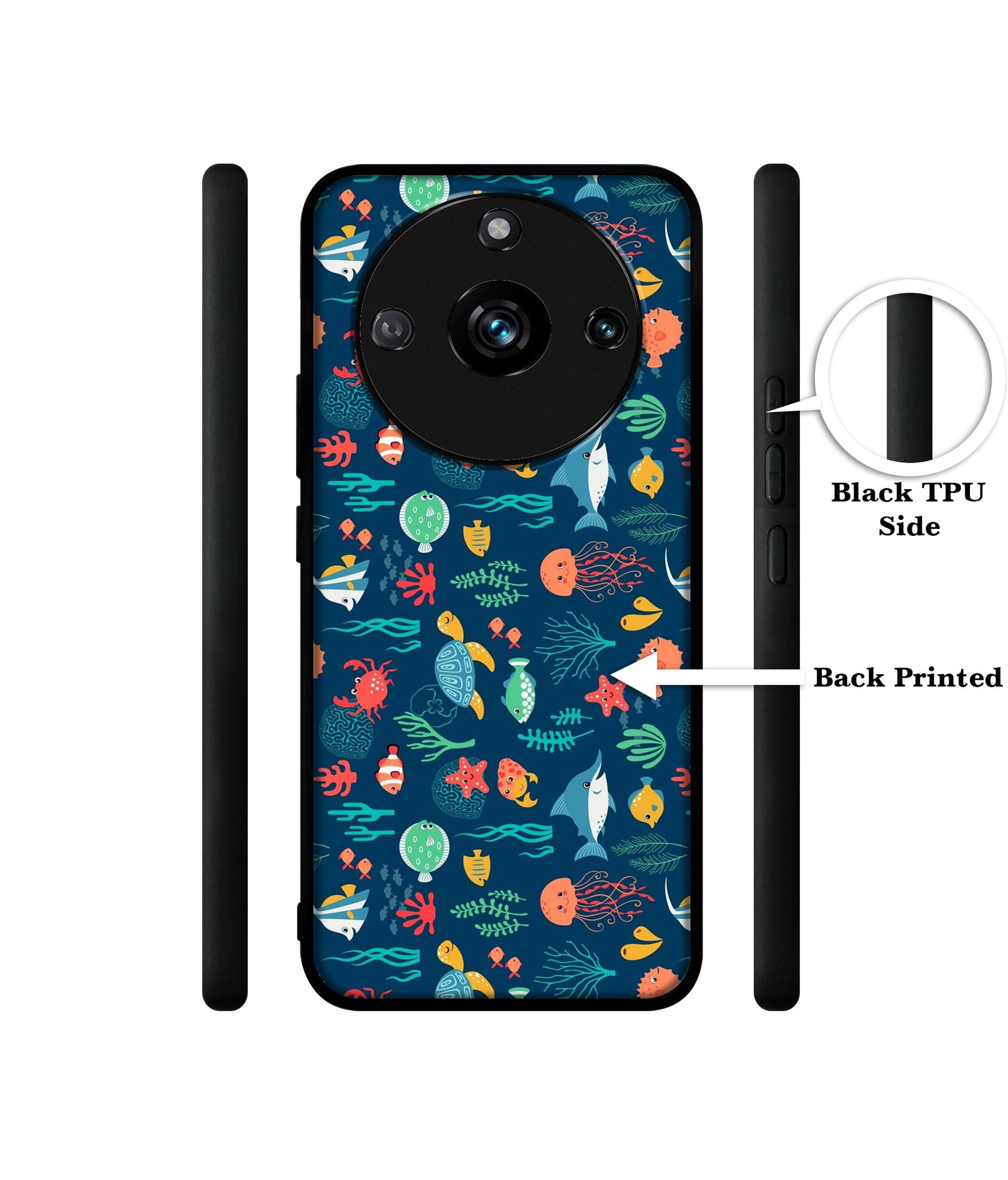 Aquarium Texture Designer 2D Printed Back Case Cover for Realme 11 Pro 5G / 11 Pro Plus 5G / Narzo 60 Pro 5G