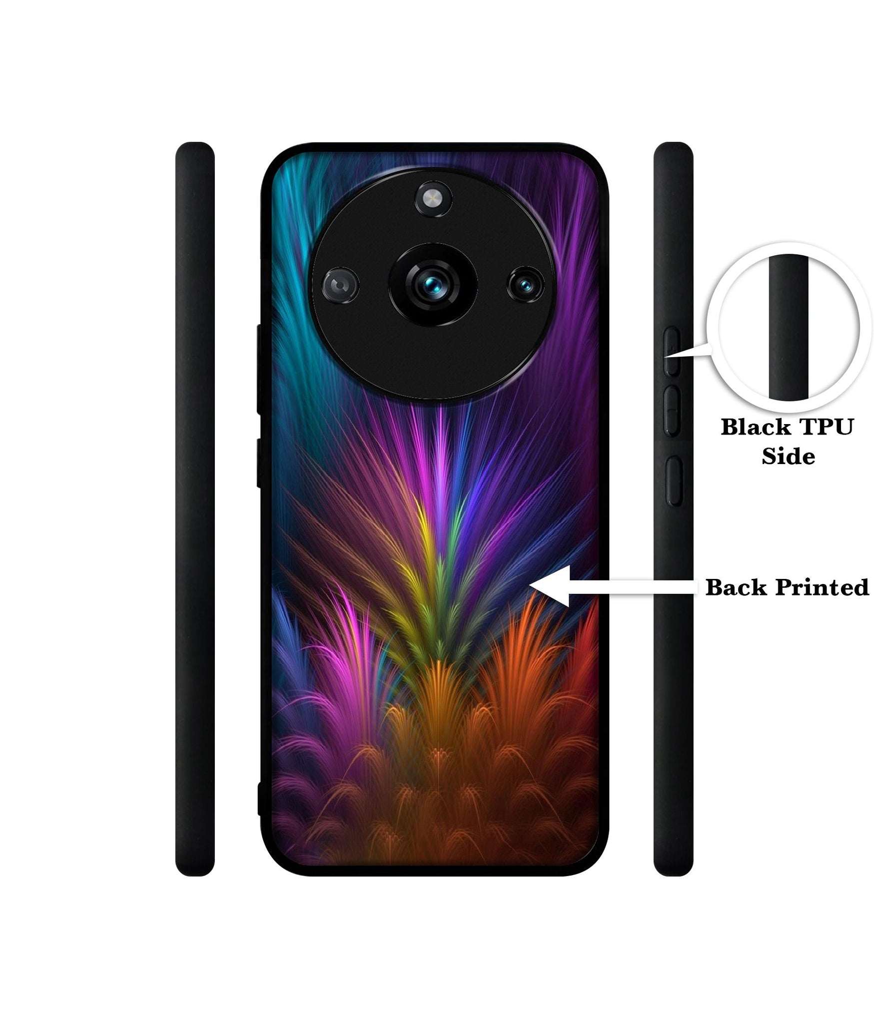 Multicoloured Designer 2D Printed Back Case Cover for Realme 11 Pro 5G / 11 Pro Plus 5G / Narzo 60 Pro 5G