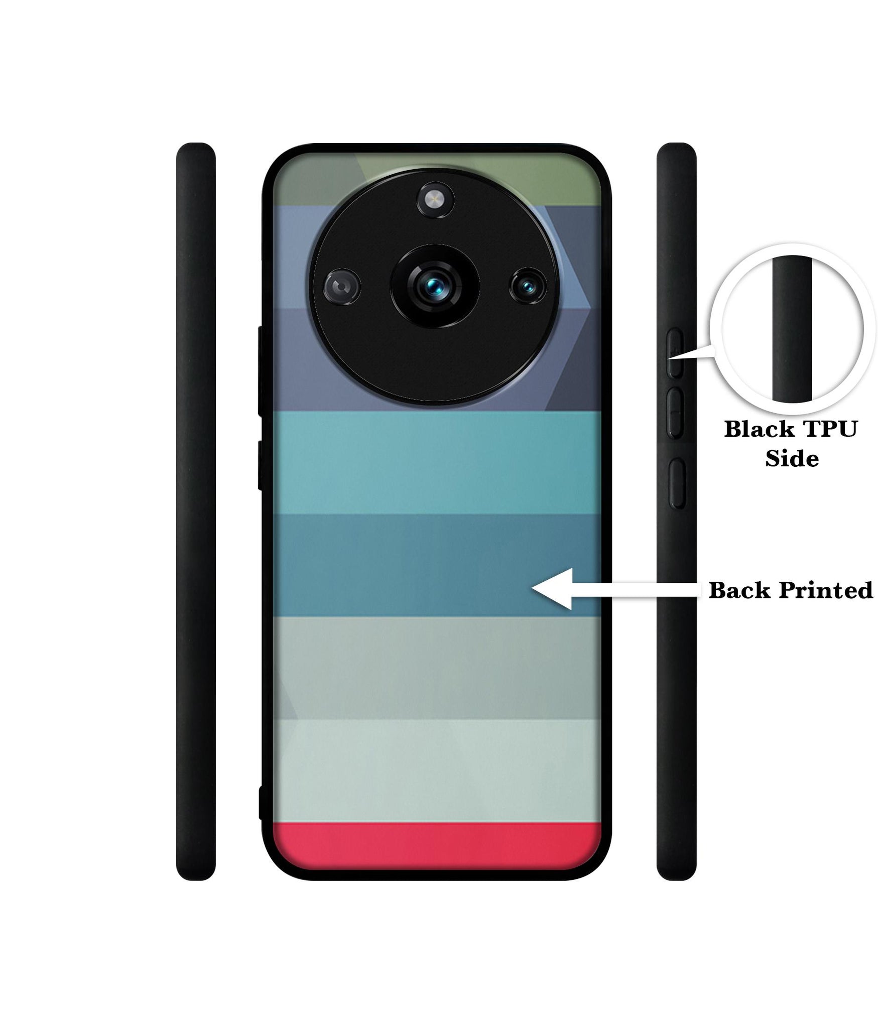 Colorful Lines Designer 2D Printed Back Case Cover for Realme 11 Pro 5G / 11 Pro Plus 5G / Narzo 60 Pro 5G