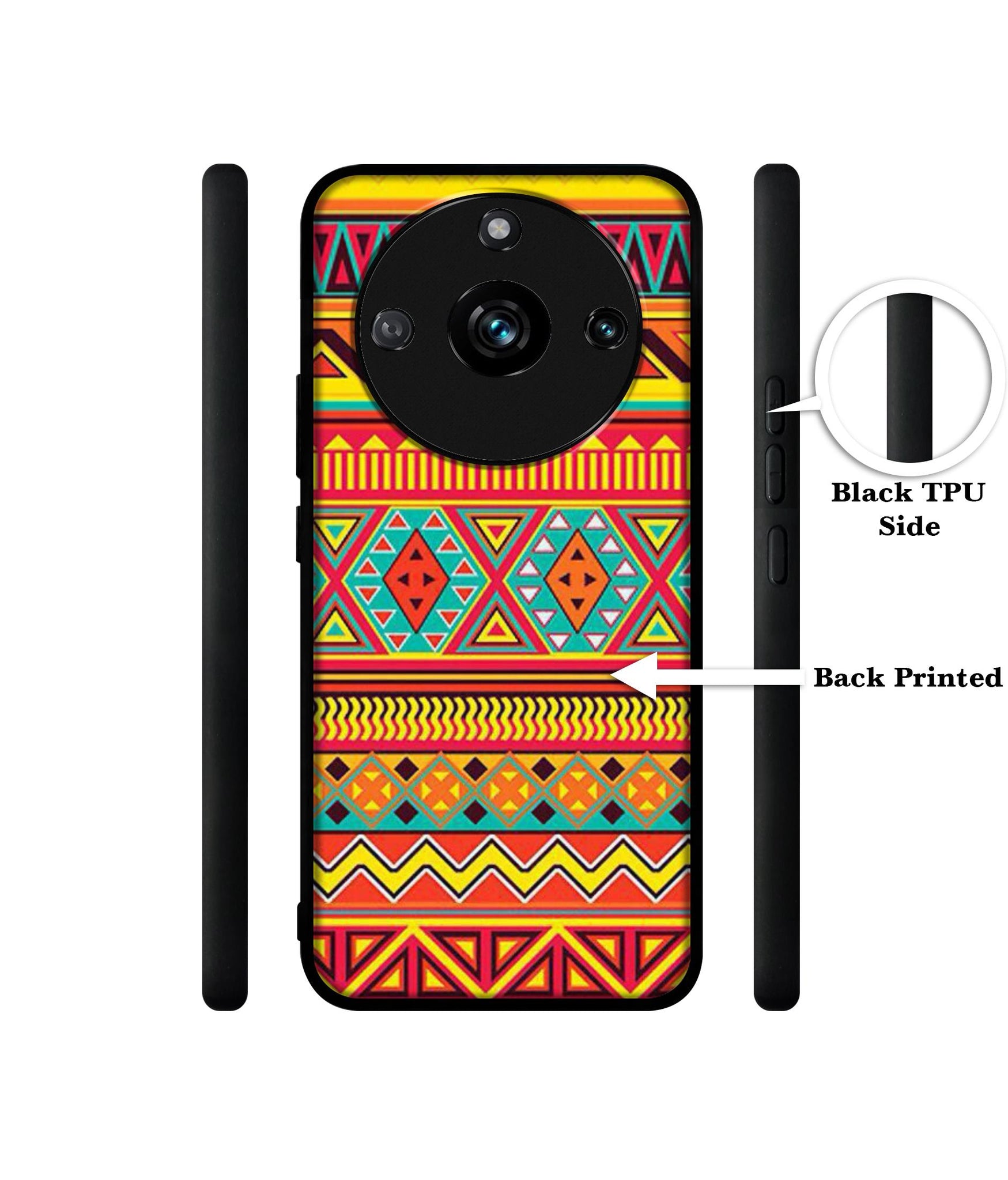 Artistic Rangoli Designer 2D Printed Back Case Cover for Realme 11 Pro 5G / 11 Pro Plus 5G / Narzo 60 Pro 5G