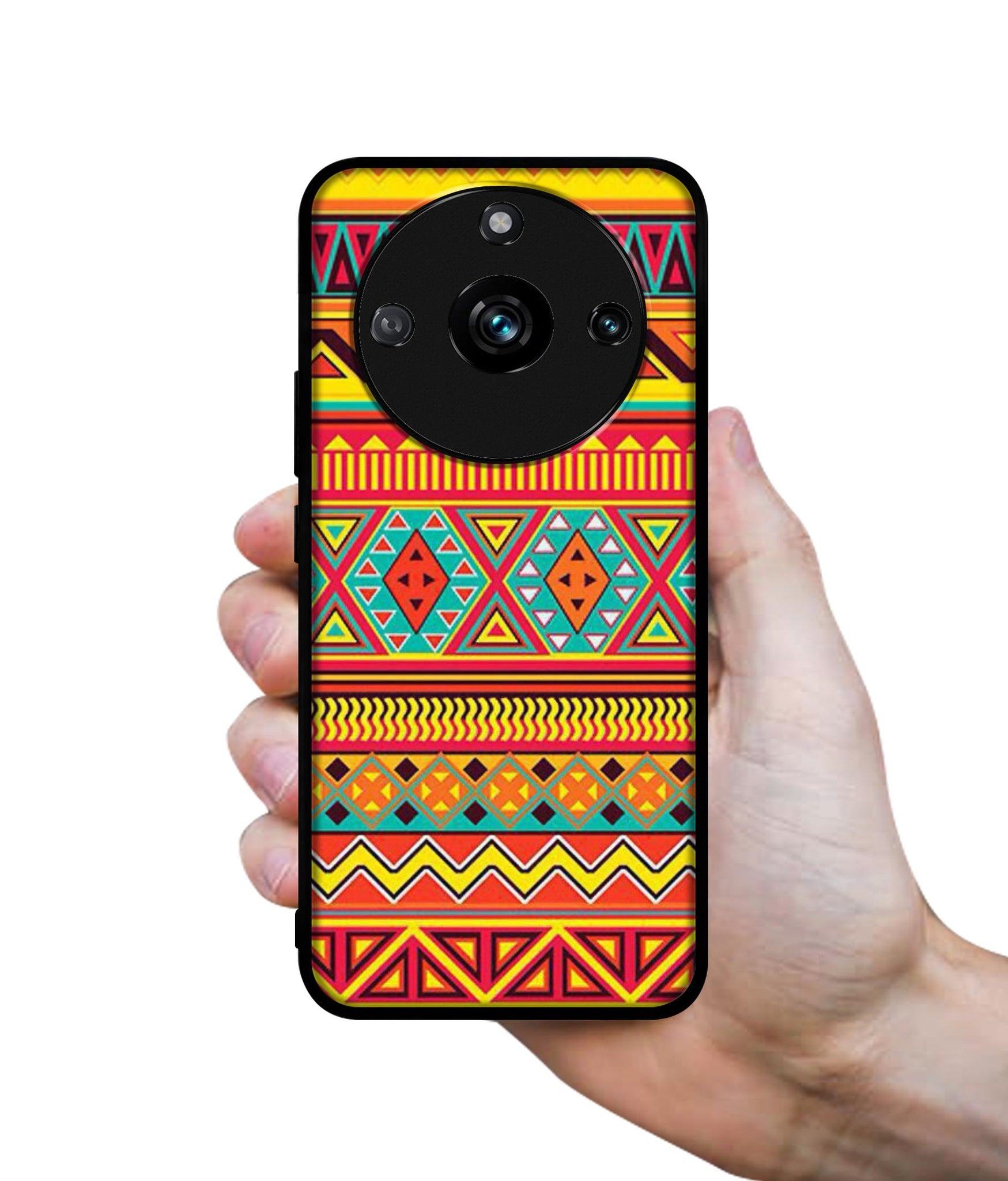 Artistic Rangoli Designer 2D Printed Back Case Cover for Realme 11 Pro 5G / 11 Pro Plus 5G / Narzo 60 Pro 5G