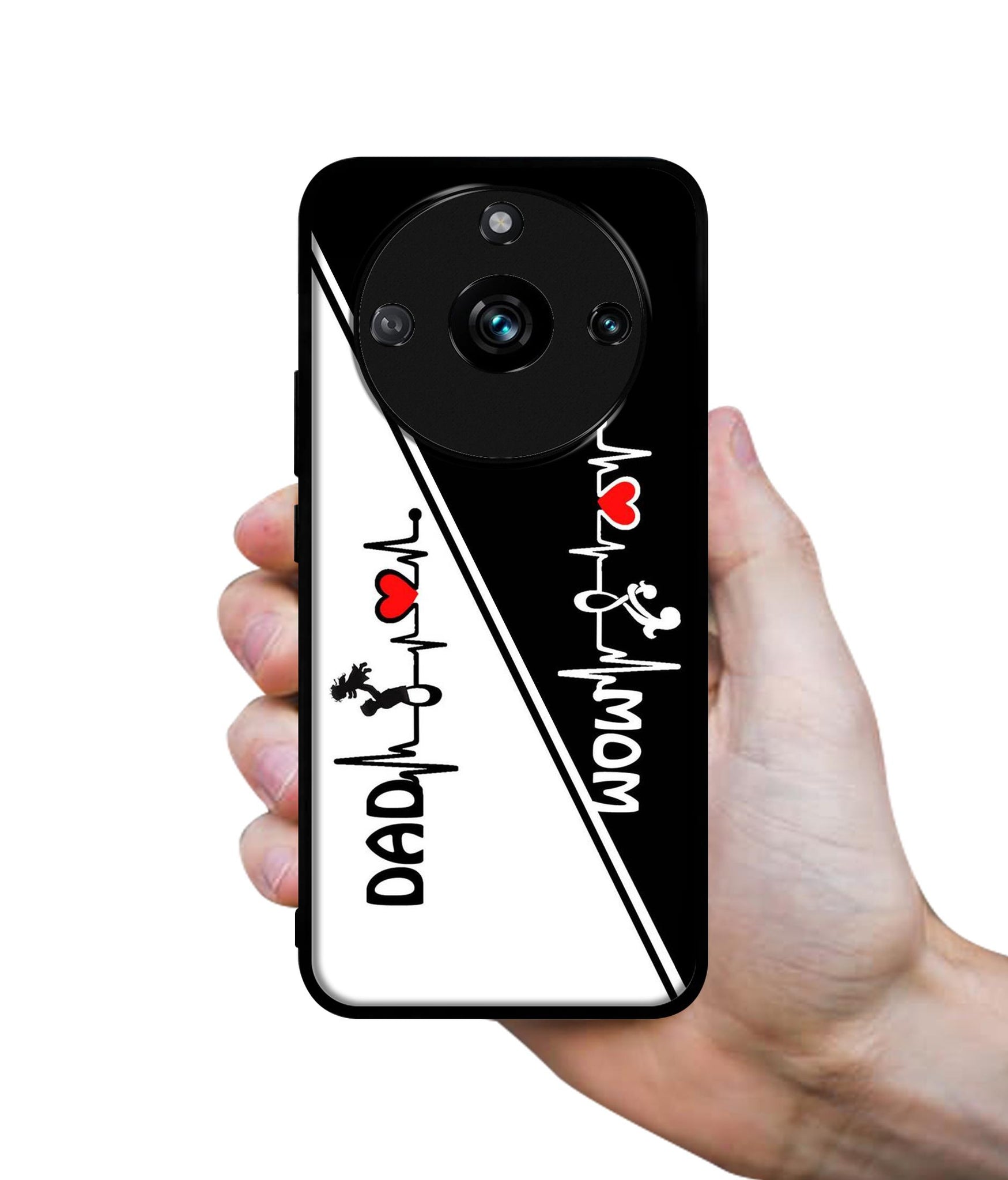 Mom and Dad Lover Designer 2D Printed Back Case Cover for Realme 11 Pro 5G / 11 Pro Plus 5G / Narzo 60 Pro 5G