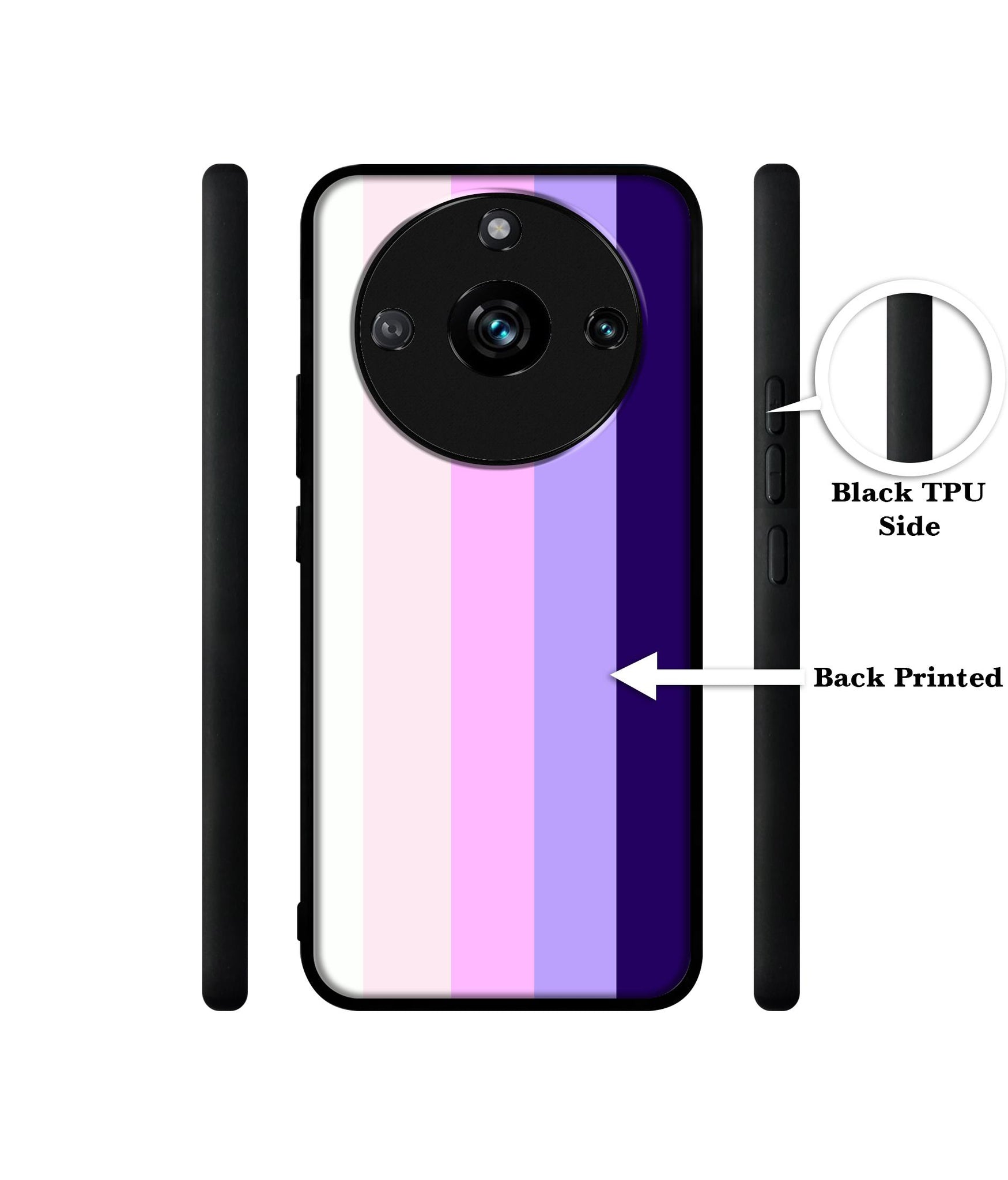 Pink and Purple Lines Designer 2D Printed Back Case Cover for Realme 11 Pro 5G / 11 Pro Plus 5G / Narzo 60 Pro 5G
