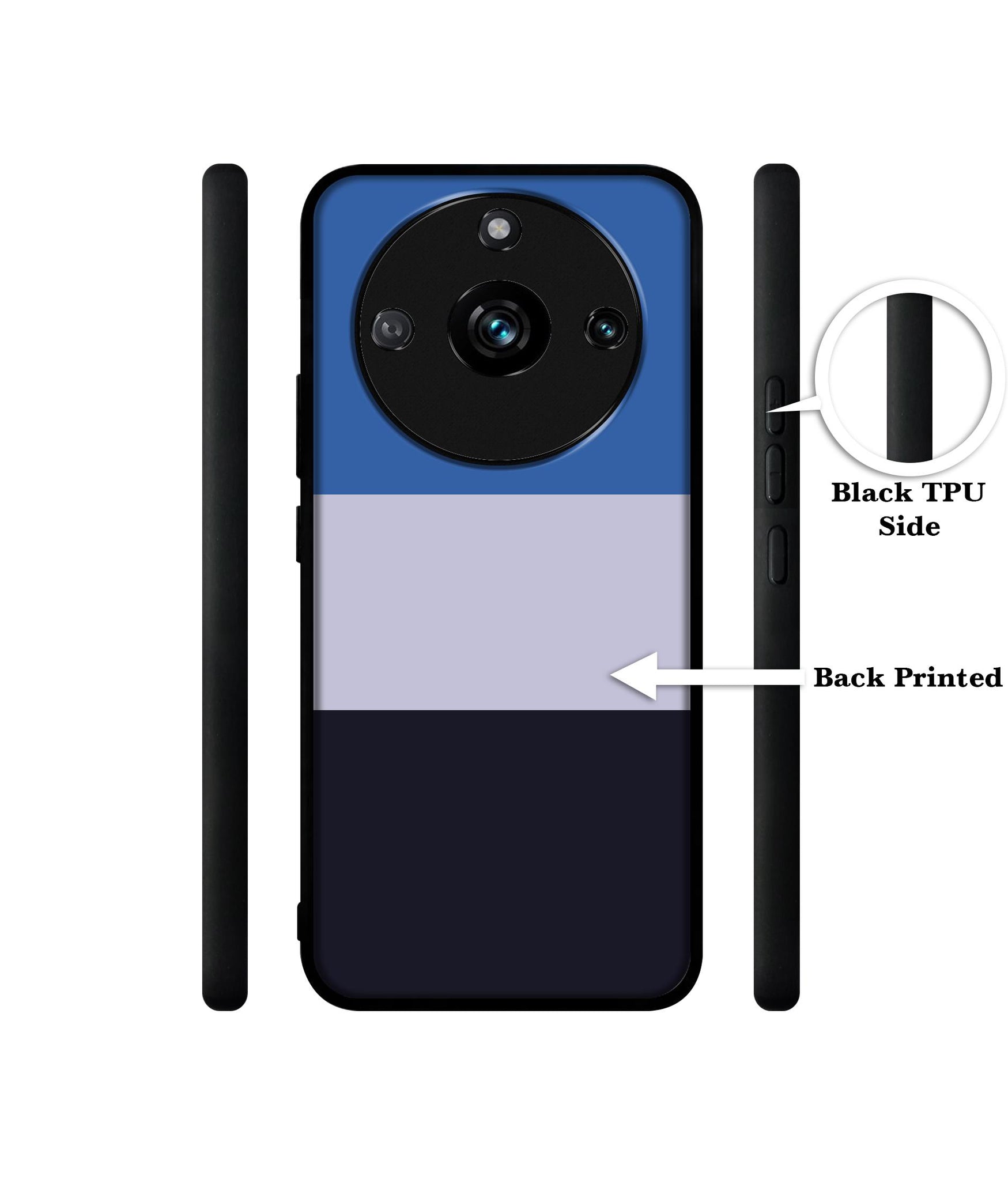 Three Color Stripes Designer 2D Printed Back Case Cover for Realme 11 Pro 5G / 11 Pro Plus 5G / Narzo 60 Pro 5G