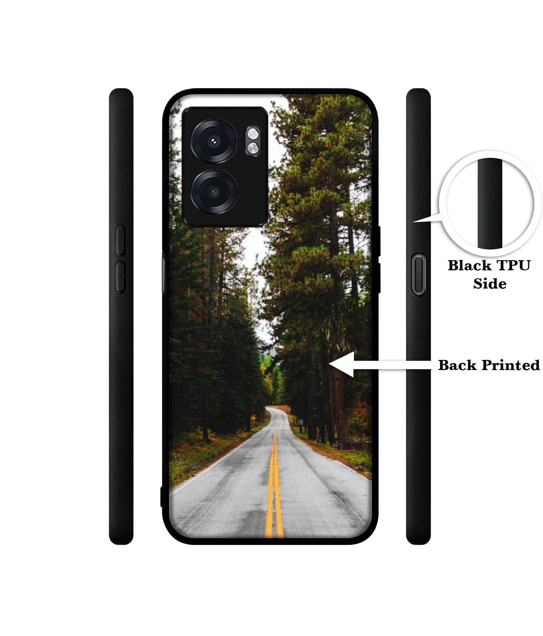 Road Photo Designer 2D Printed Back Case Cover for Realme Narzo 50 5G / Oppo K10 5G / A77 5G / A57 5G