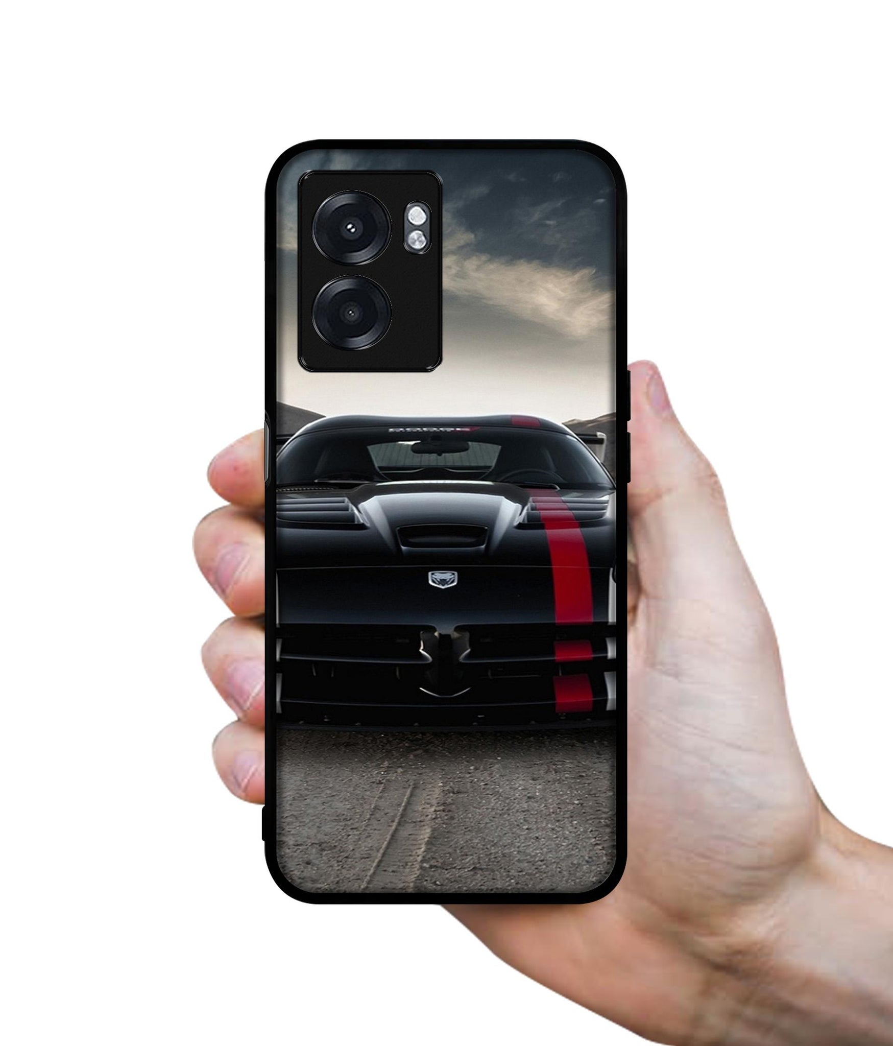 Sports Car Pattern Designer 2D Printed Back Case Cover for Realme Narzo 50 5G / Oppo K10 5G / A77 5G / A57 5G