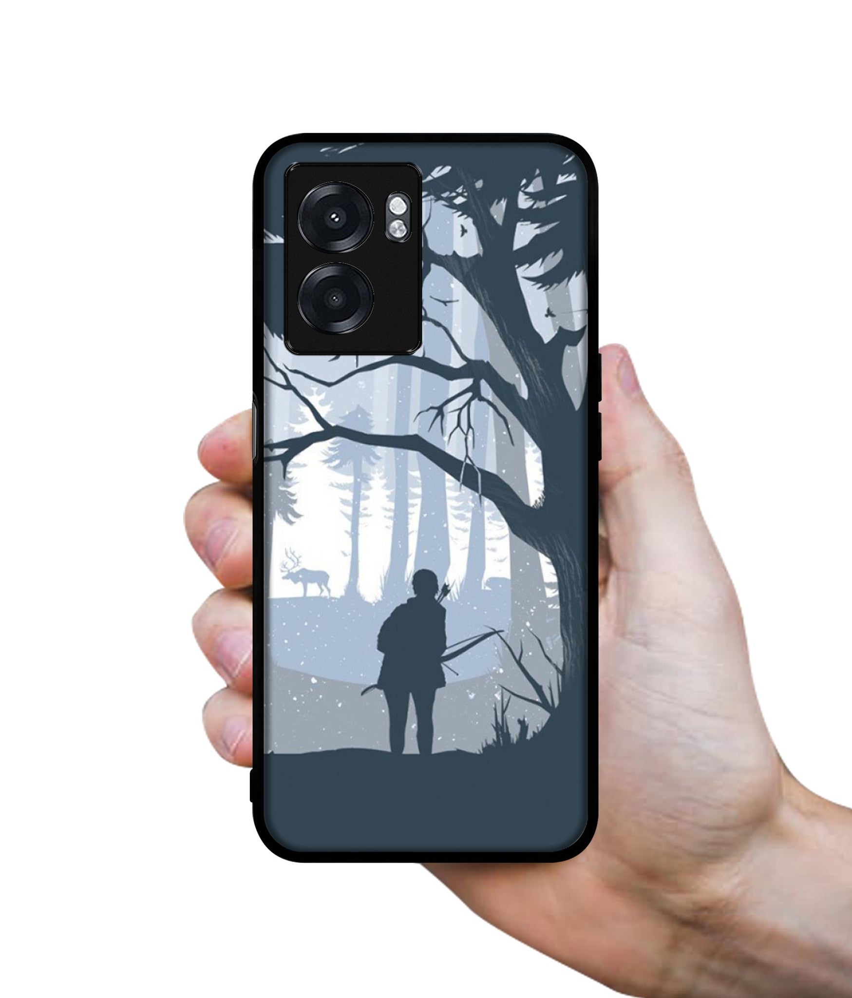 Hunter Designer 2D Printed Back Case Cover for Realme Narzo 50 5G / Oppo K10 5G / A77 5G / A57 5G