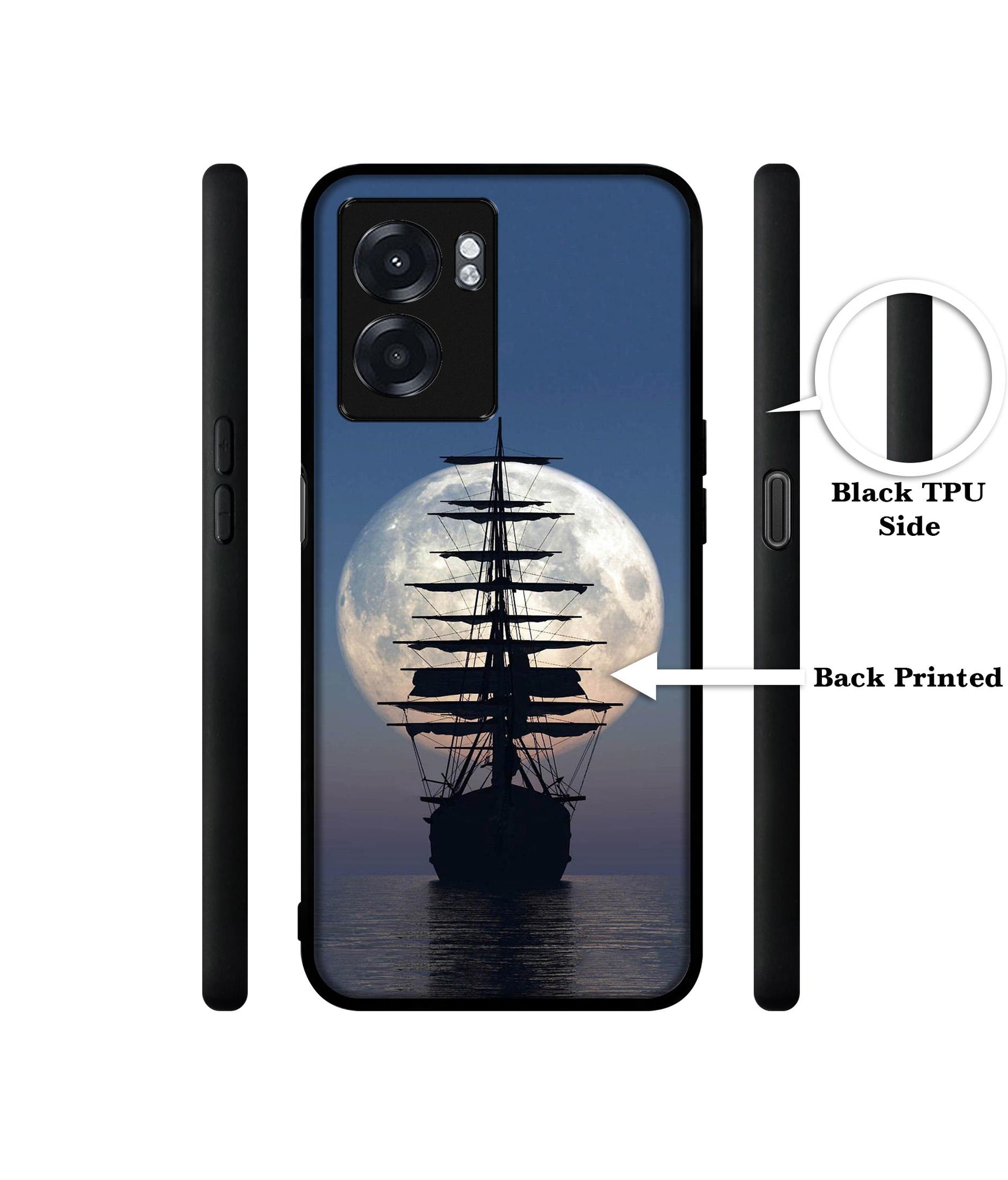 Sea Sunset Designer 2D Printed Back Case Cover for Realme Narzo 50 5G / Oppo K10 5G / A77 5G / A57 5G