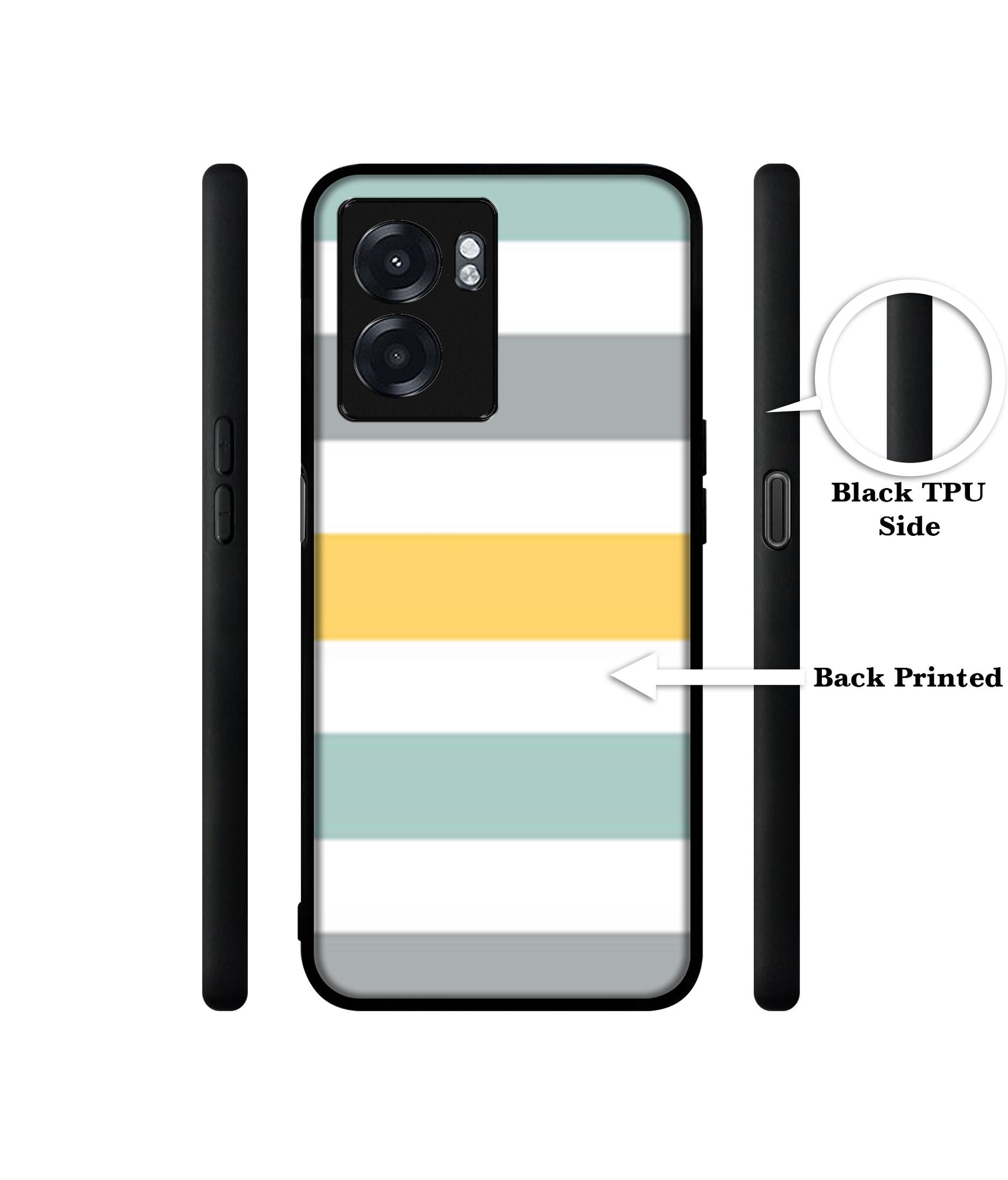 Line Texture Designer 2D Printed Back Case Cover for Realme Narzo 50 5G / Oppo K10 5G / A77 5G / A57 5G