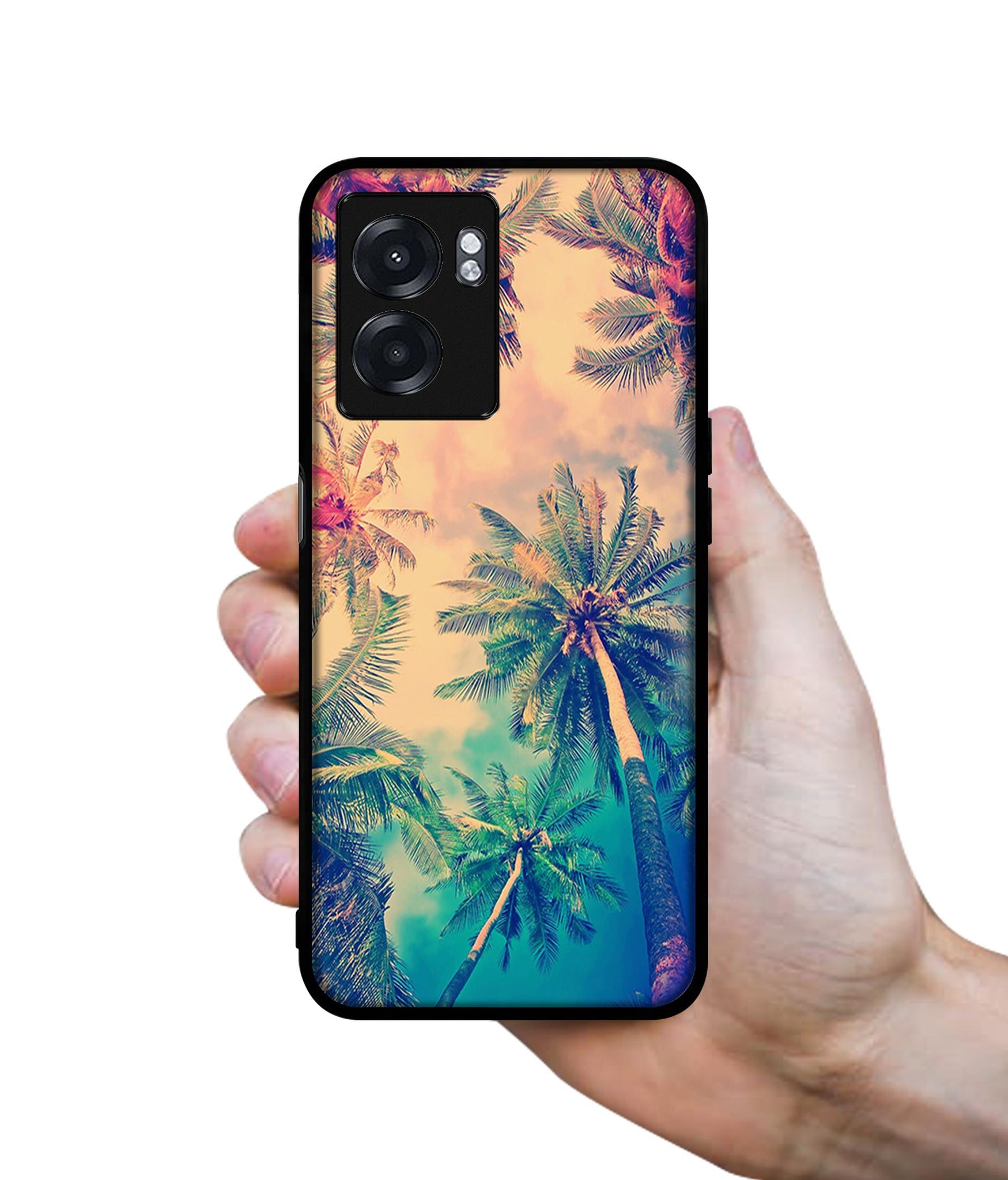 Trees Designer 2D Printed Back Case Cover for Realme Narzo 50 5G / Oppo K10 5G / A77 5G / A57 5G