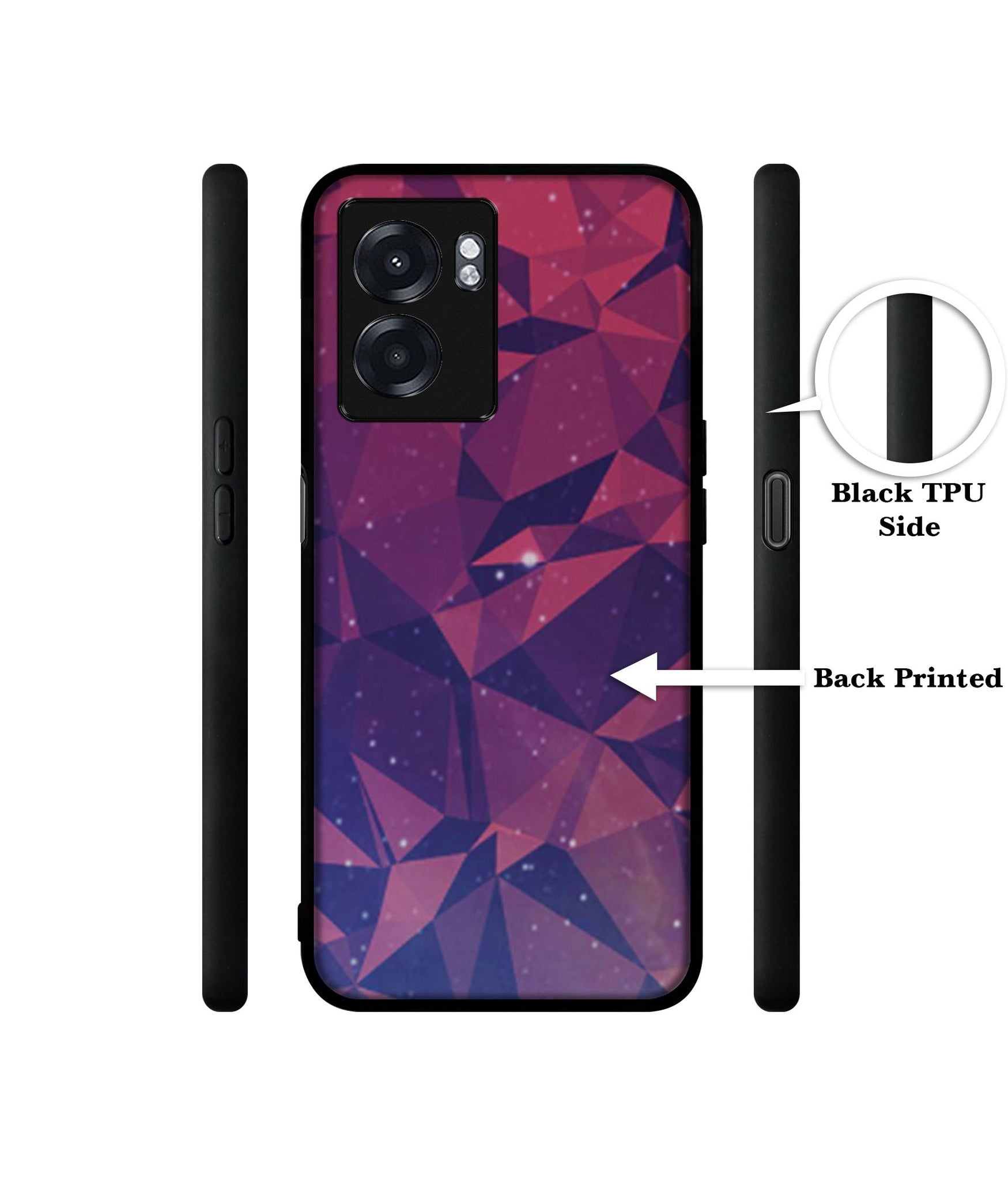 Bad Color Shape Designer 2D Printed Back Case Cover for Realme Narzo 50 5G / Oppo K10 5G / A77 5G / A57 5G