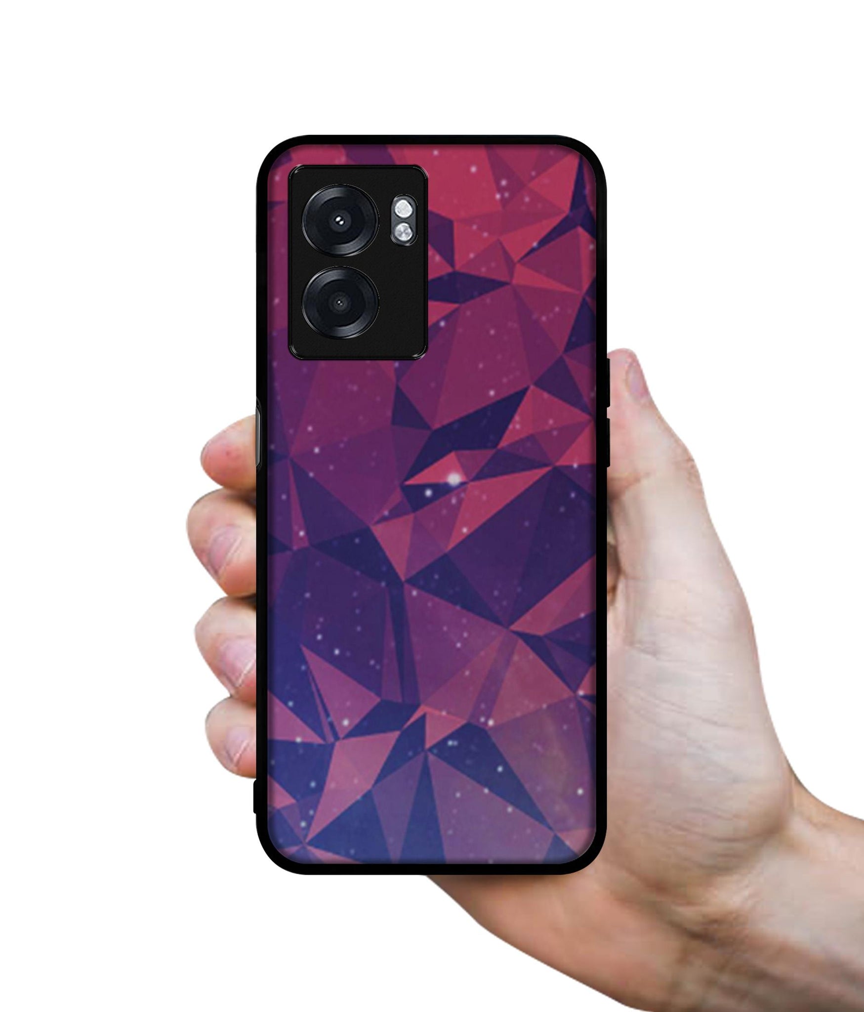 Bad Color Shape Designer 2D Printed Back Case Cover for Realme Narzo 50 5G / Oppo K10 5G / A77 5G / A57 5G