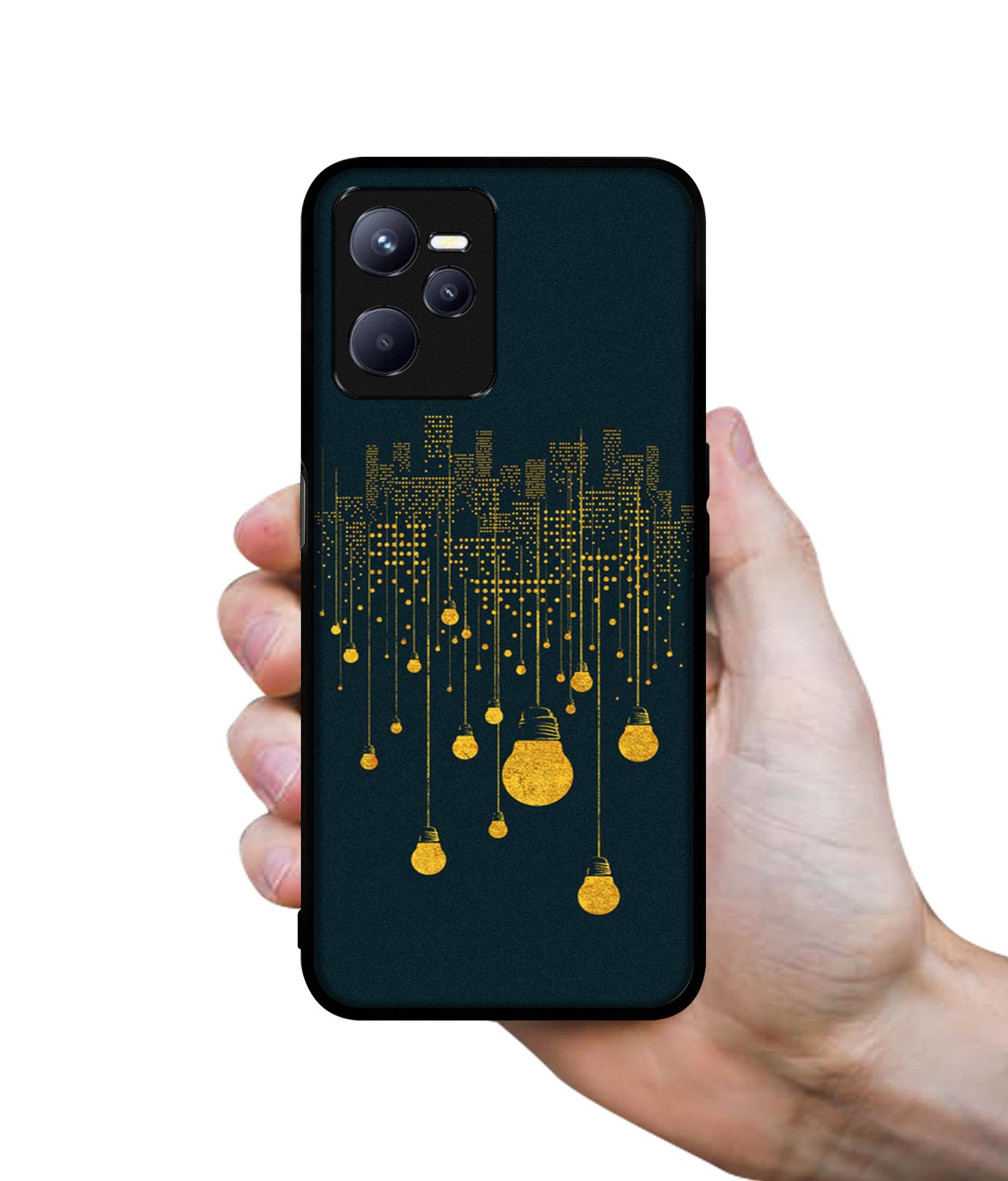 City Light Pattern Designer 2D Printed Back Case Cover for Realme C35 4G / Narzo 50A Prime 4G