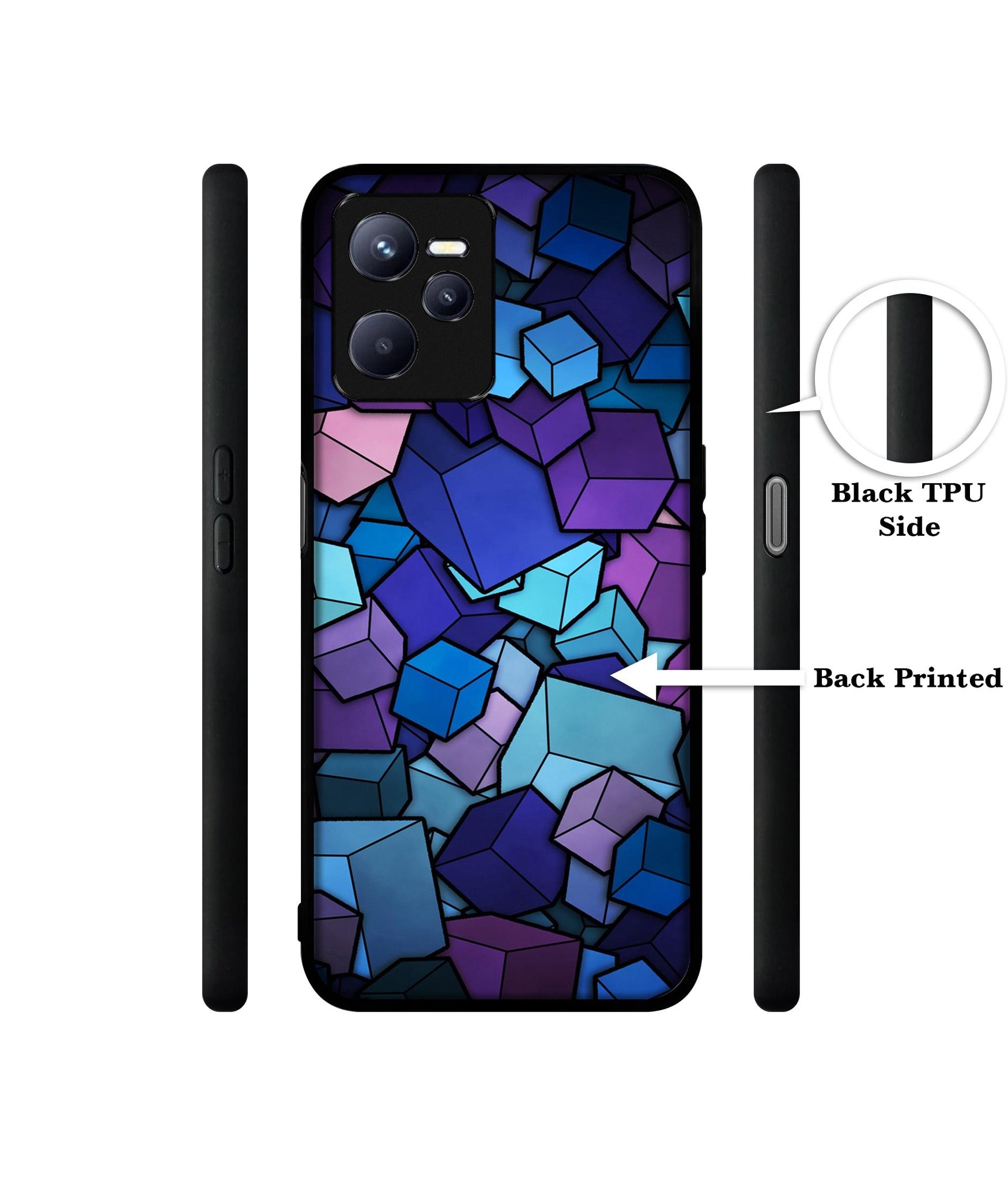 Color Box Designer 2D Printed Back Case Cover for Realme C35 4G / Narzo 50A Prime 4G