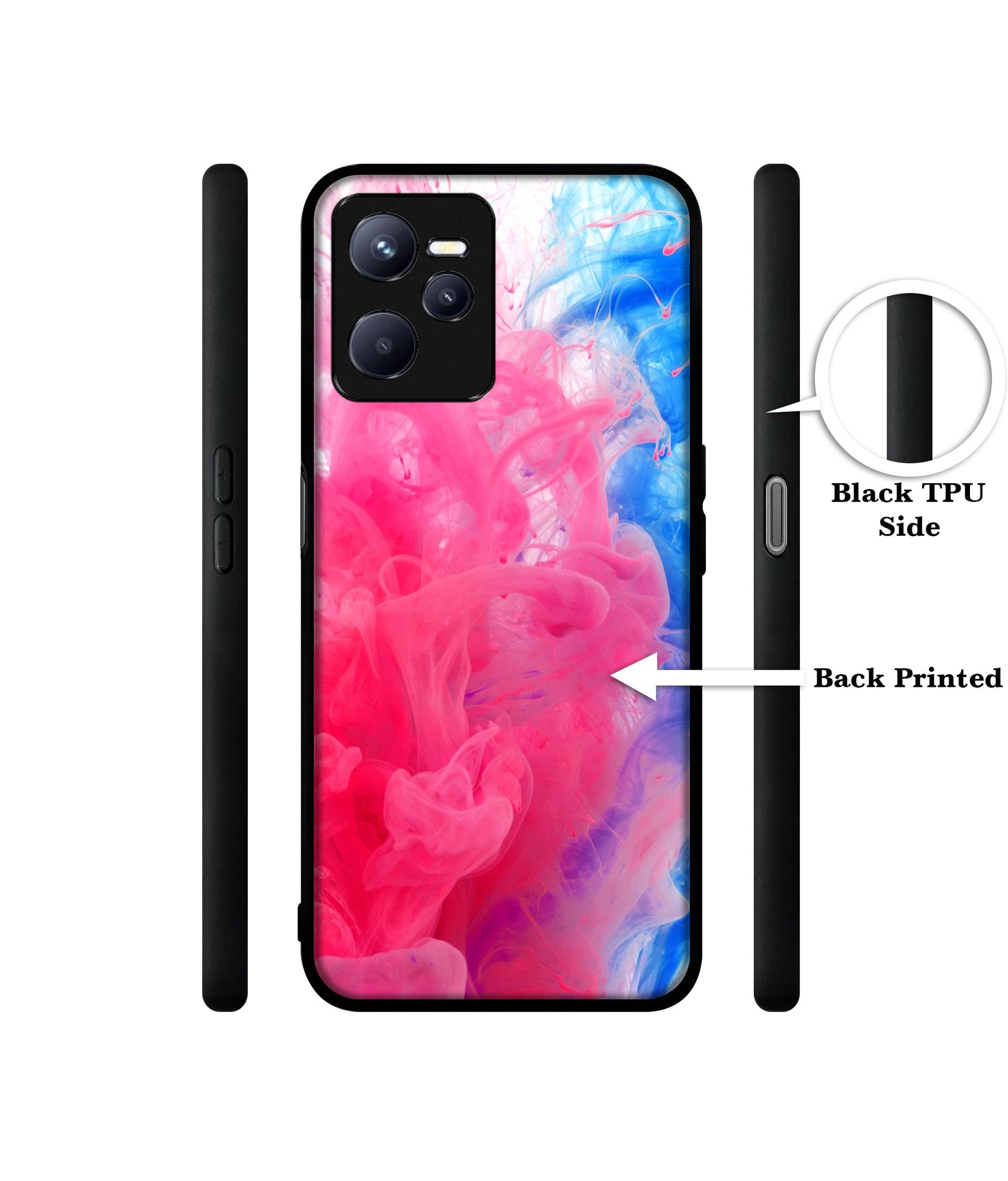 Fractal Paint Designer 2D Printed Back Case Cover for Realme C35 4G / Narzo 50A Prime 4G