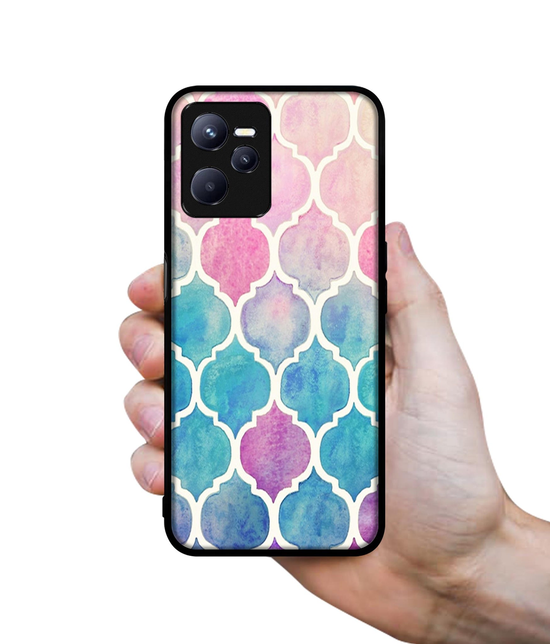 Patterns Art Designer 2D Printed Back Case Cover for Realme C35 4G / Narzo 50A Prime 4G