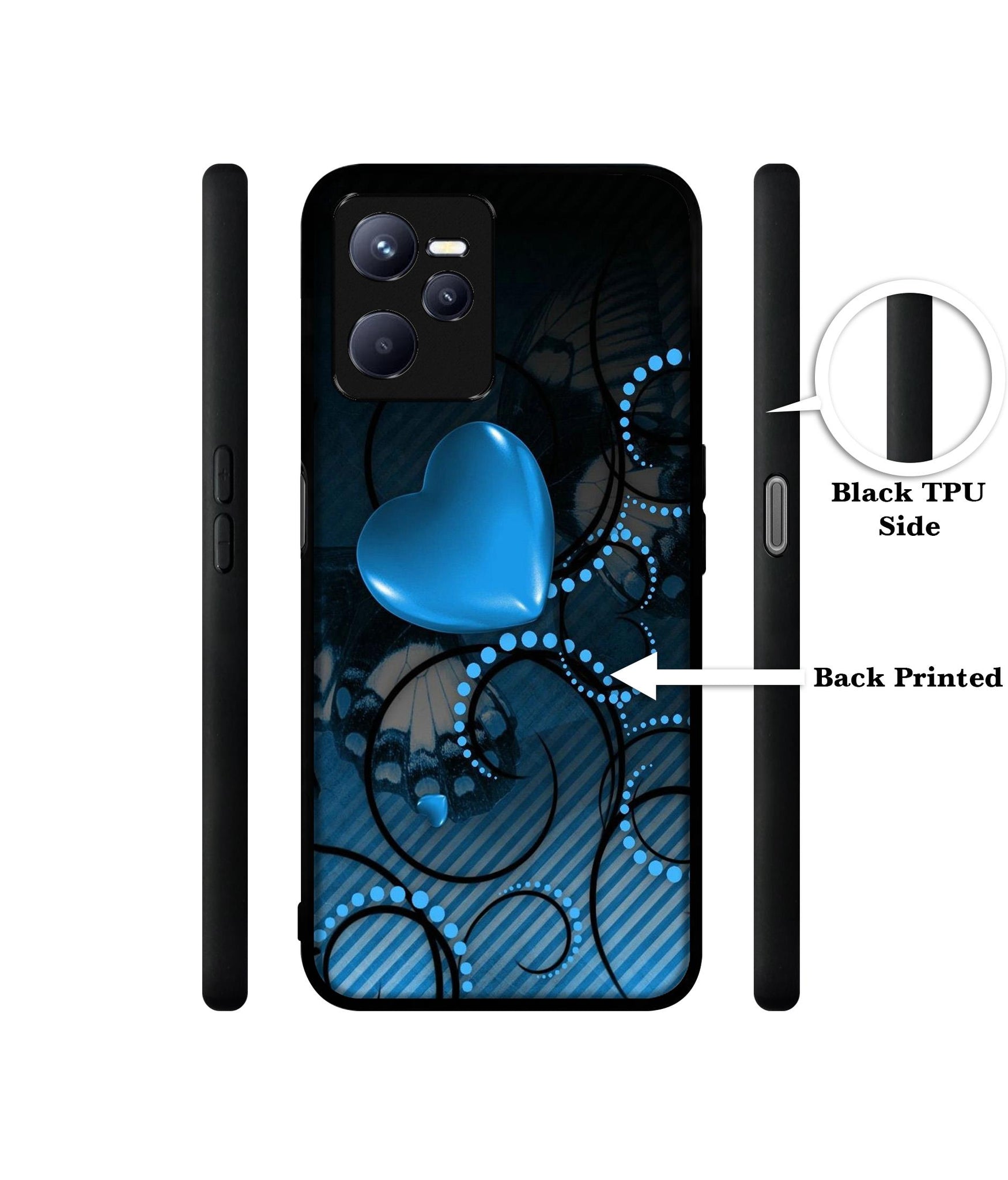 Hart Designer 2D Printed Back Case Cover for Realme C35 4G / Narzo 50A Prime 4G