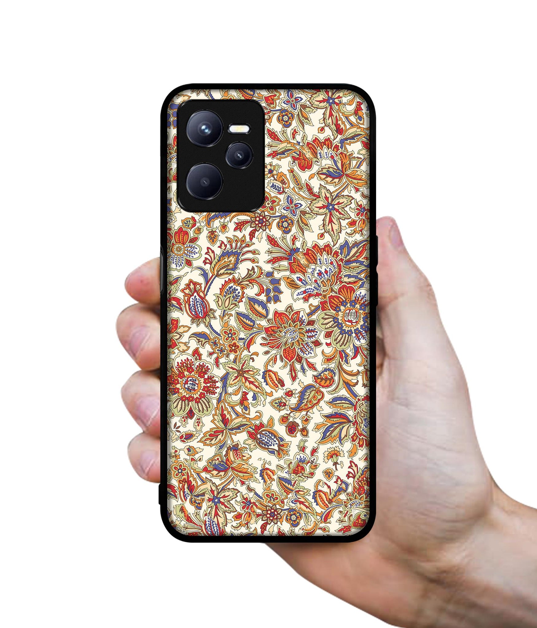 Floral Designer 2D Printed Back Case Cover for Realme C35 4G / Narzo 50A Prime 4G