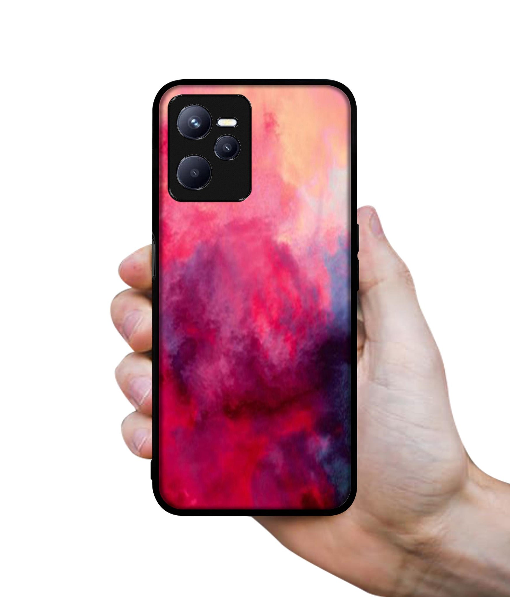 Holi Color Designer 2D Printed Back Case Cover for Realme C35 4G / Narzo 50A Prime 4G