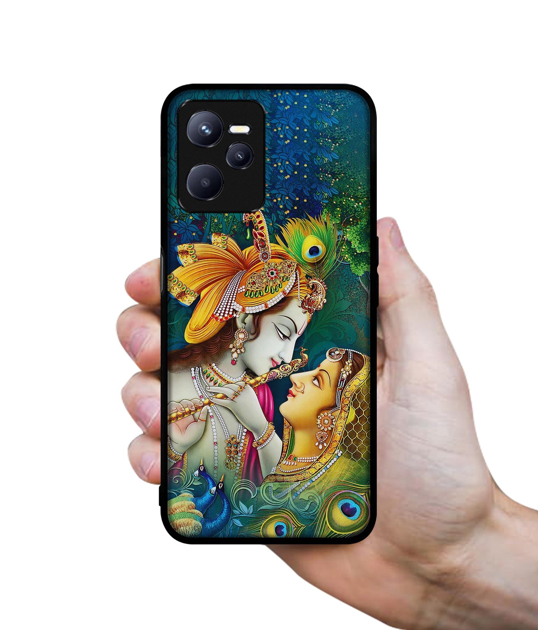 Radha Kishan Love Designer 2D Printed Back Case Cover for Realme C35 4G / Narzo 50A Prime 4G