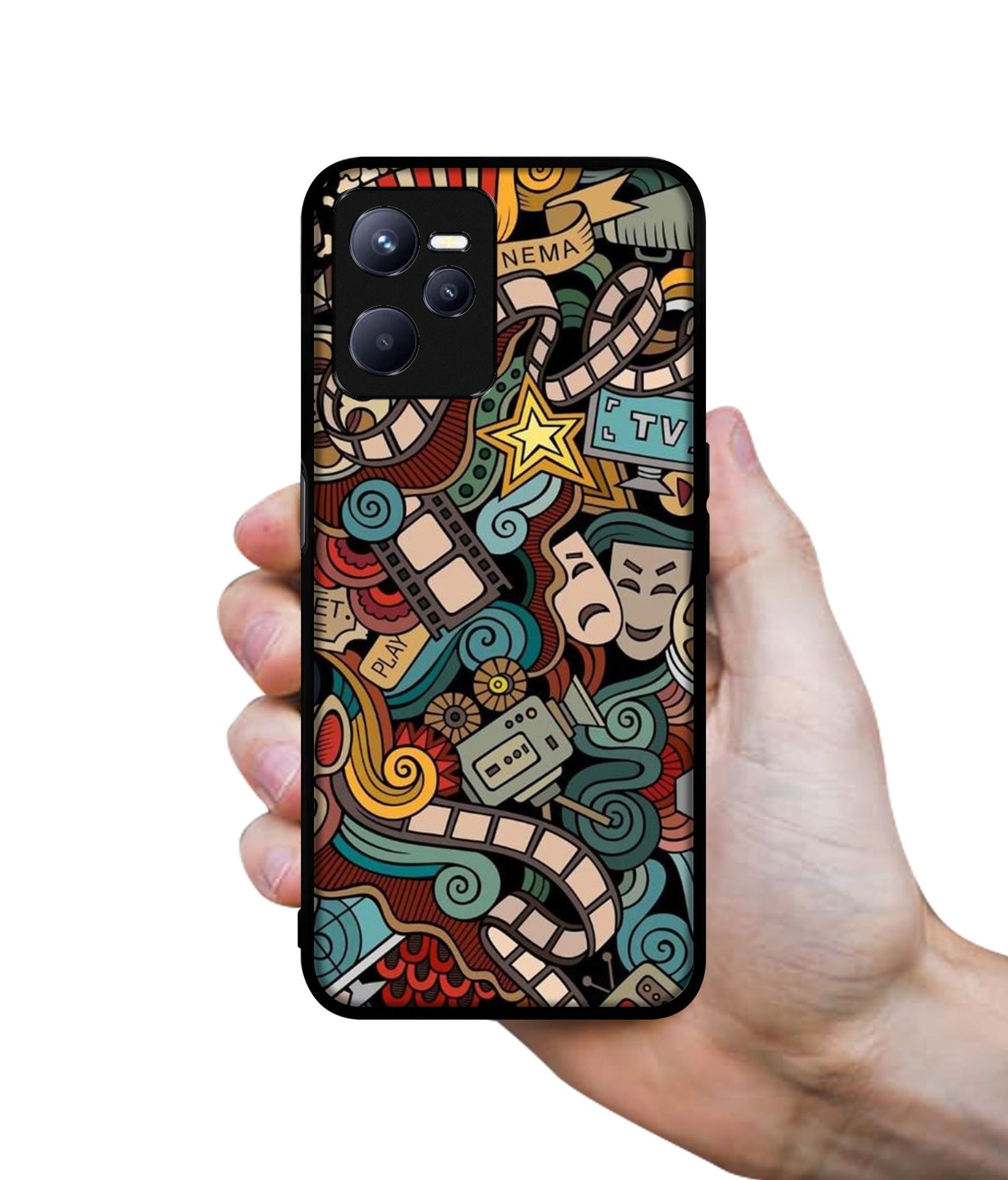 Movies Designer 2D Printed Back Case Cover for Realme C35 4G / Narzo 50A Prime 4G