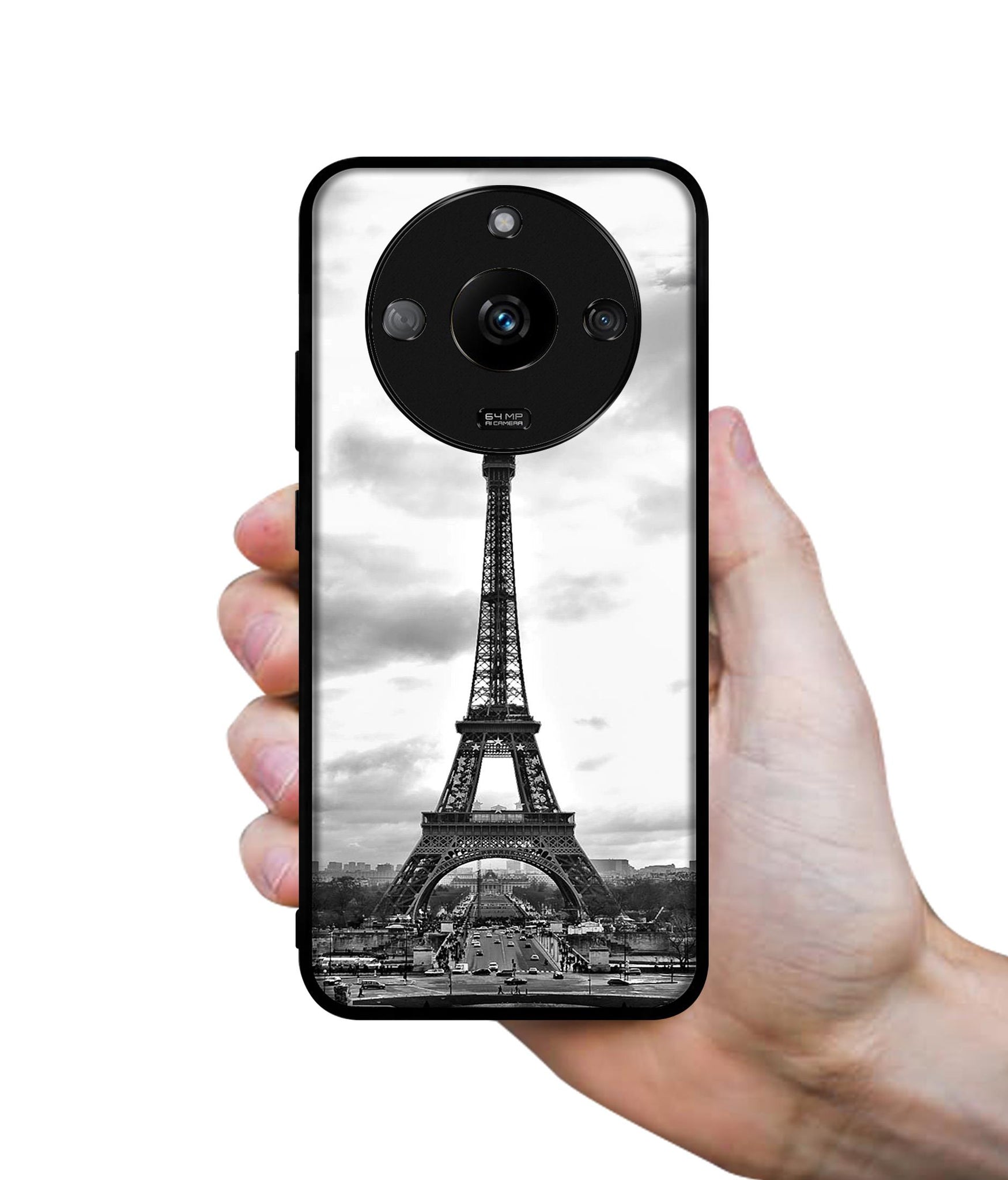 Eiffel Tower Designer 2D Printed Back Case Cover for Realme Narzo 60 5G