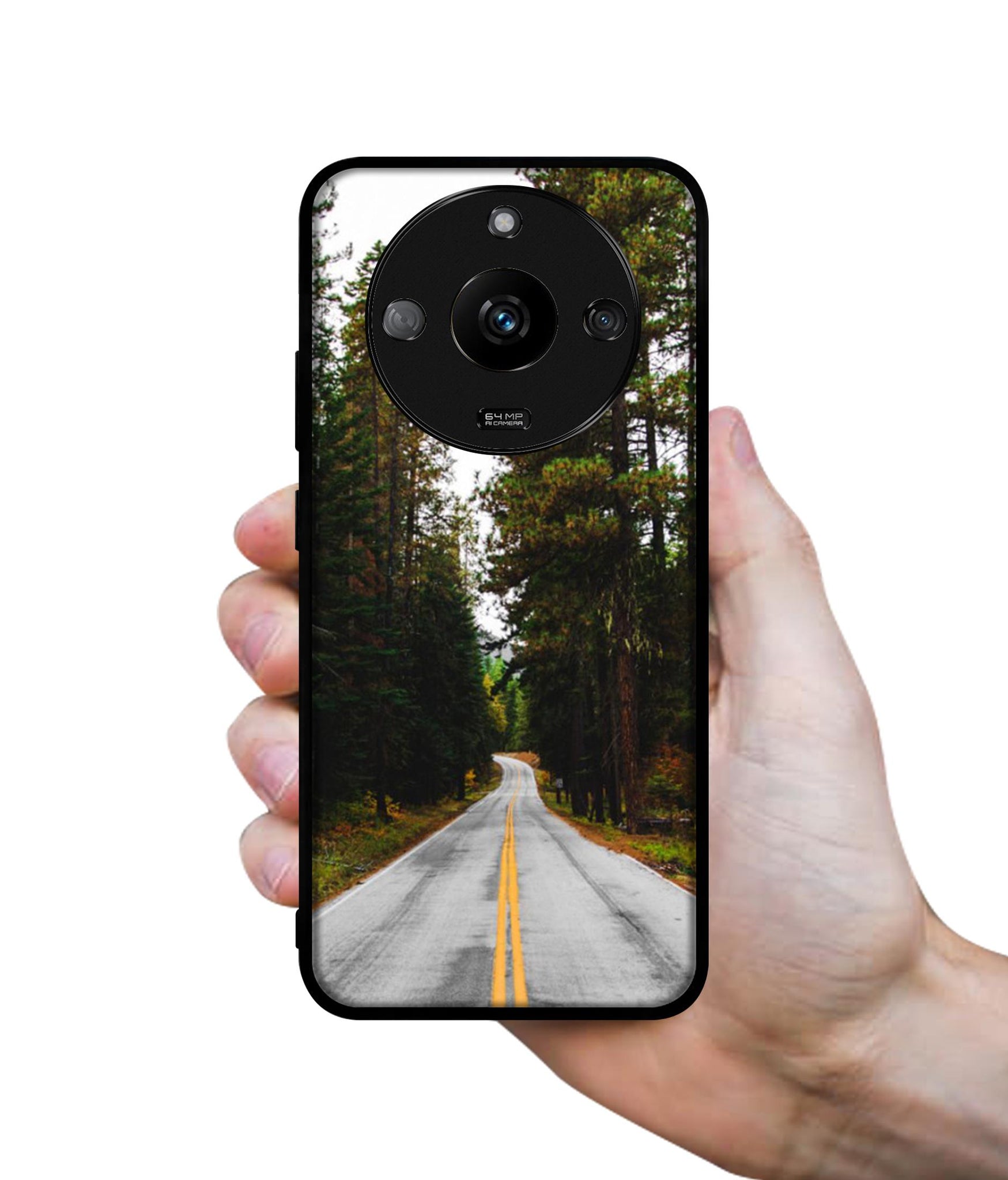 Road Photo Designer 2D Printed Back Case Cover for Realme Narzo 60 5G